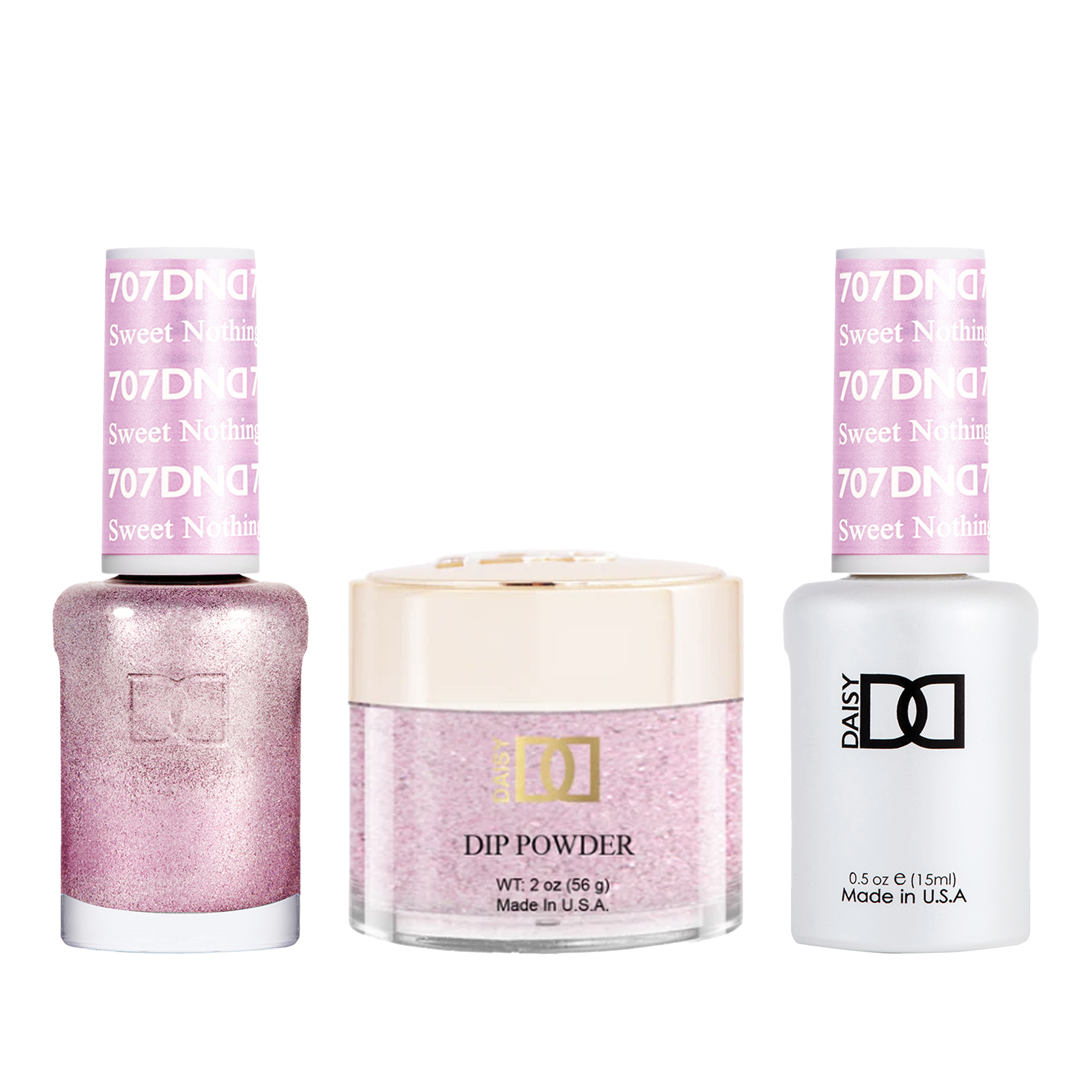 Dnd trio - 707 sweet nothing - gel polish