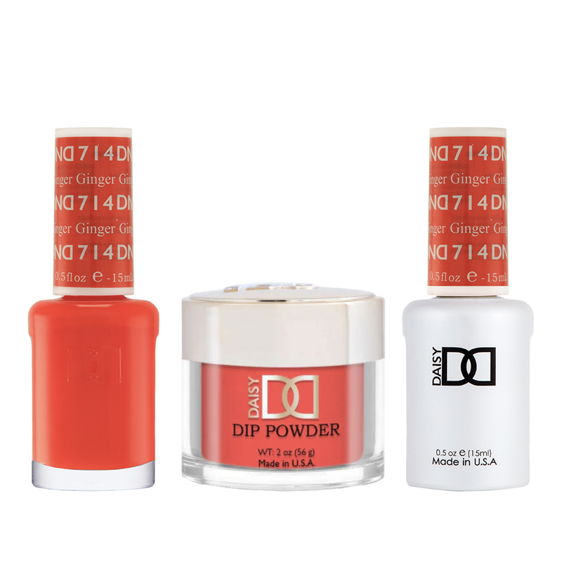 Dnd trio - 714 ginger - gel polish