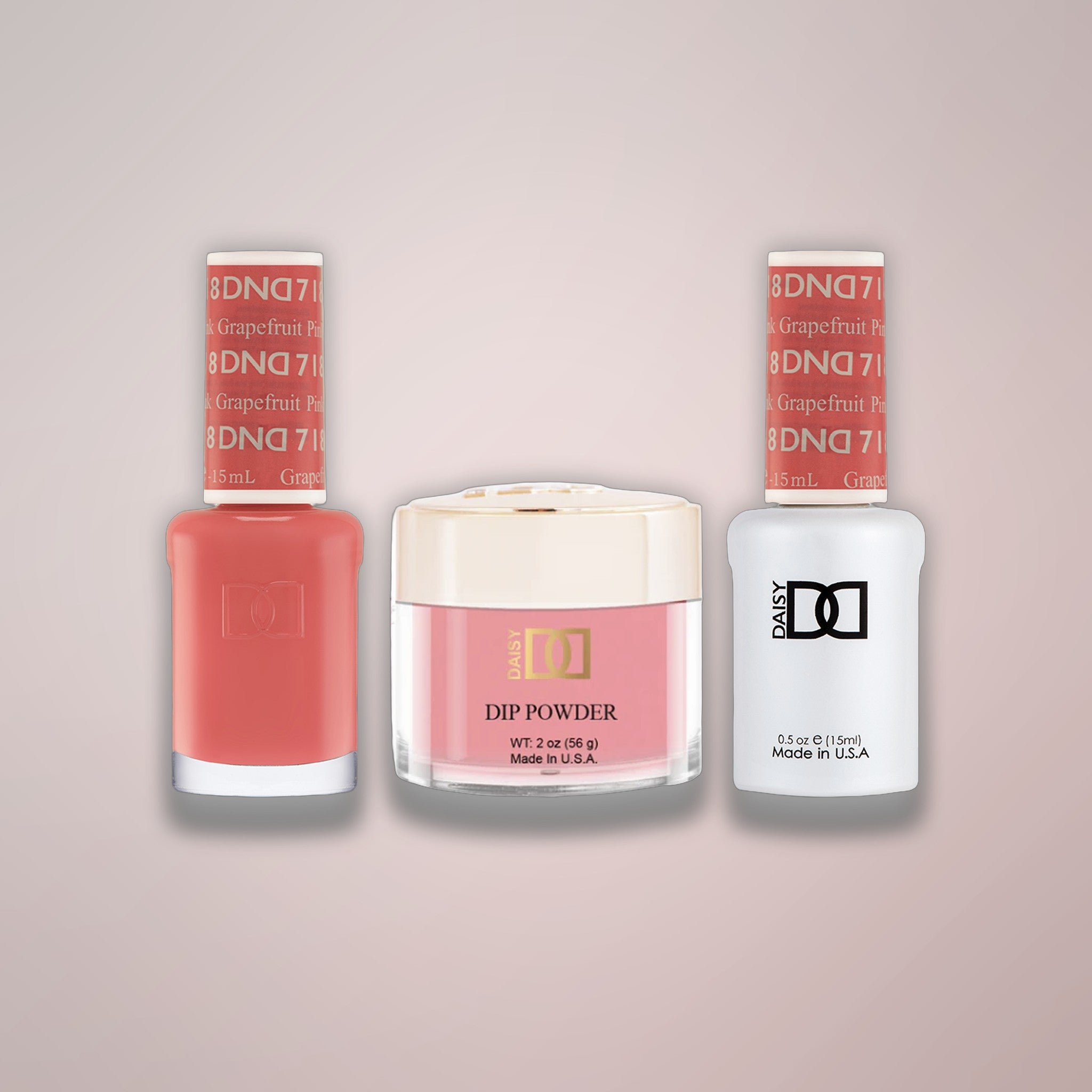 DND Trio - 718 Pink Grapefruit