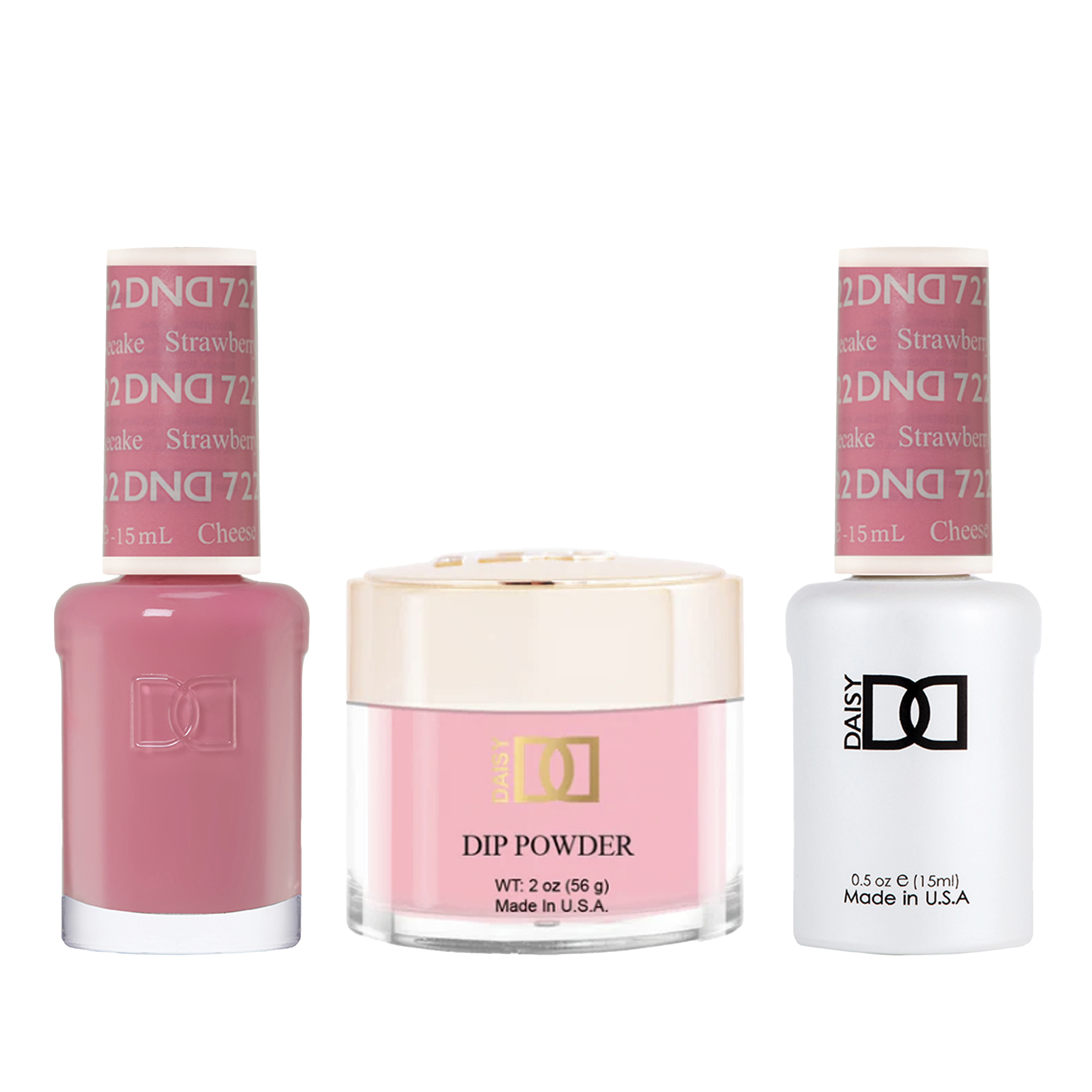 Dnd trio - 722 strawberry cheescake - gel polish