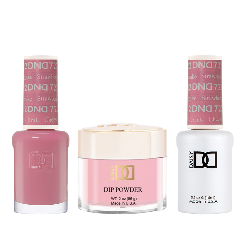 Dnd trio - 722 strawberry cheescake - gel polish