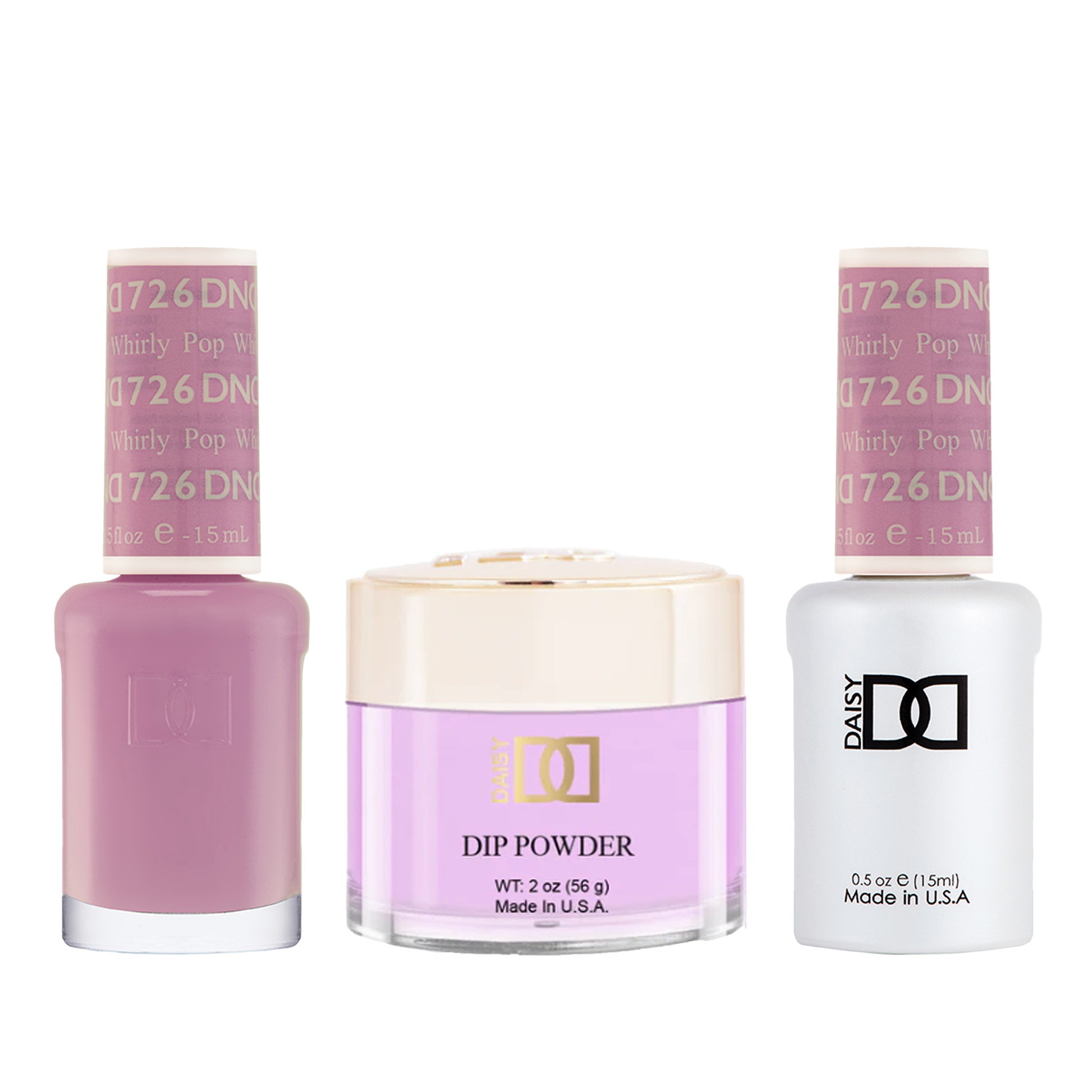 Dnd trio - 726 whirly pop - gel polish