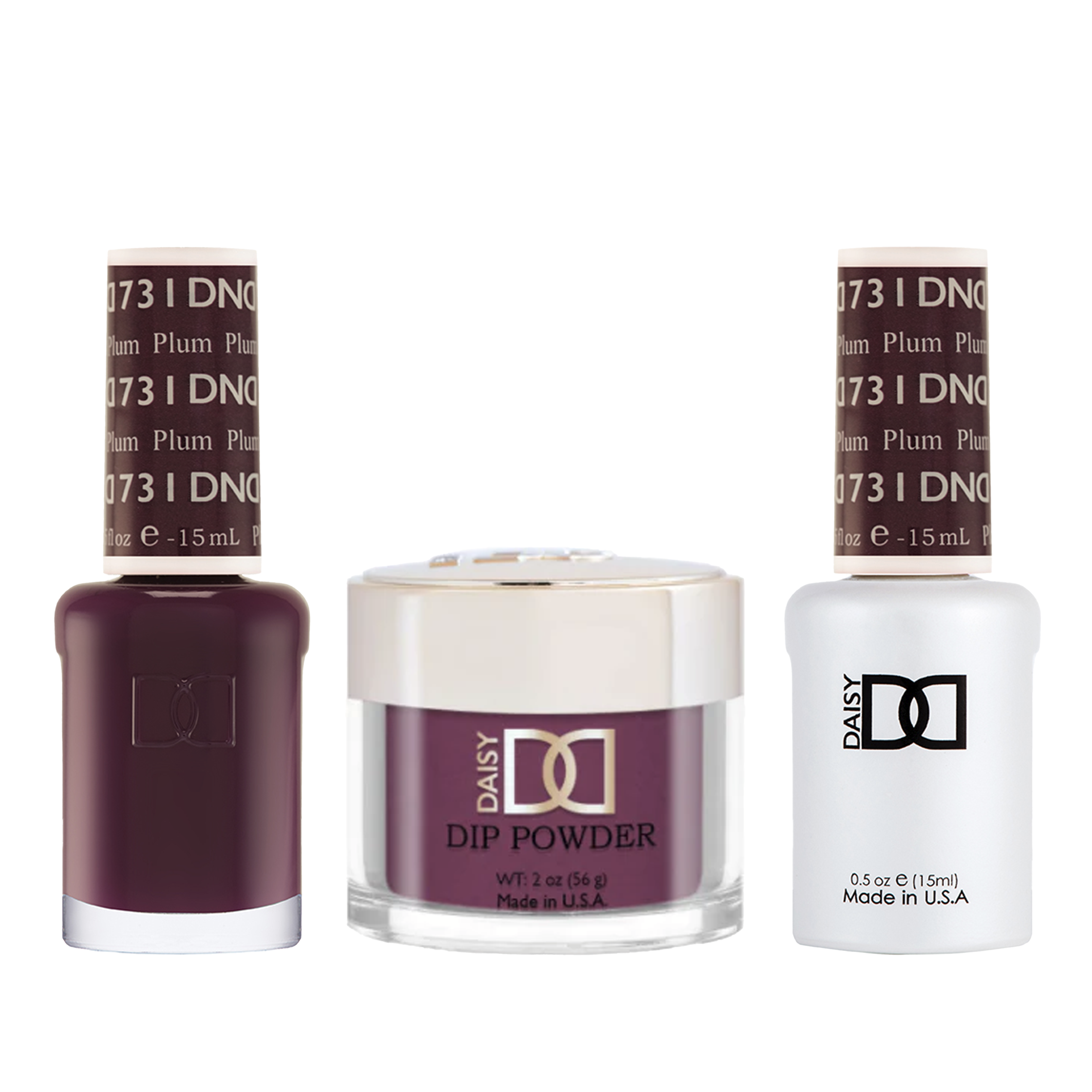 Dnd trio - 731 plum - gel polish