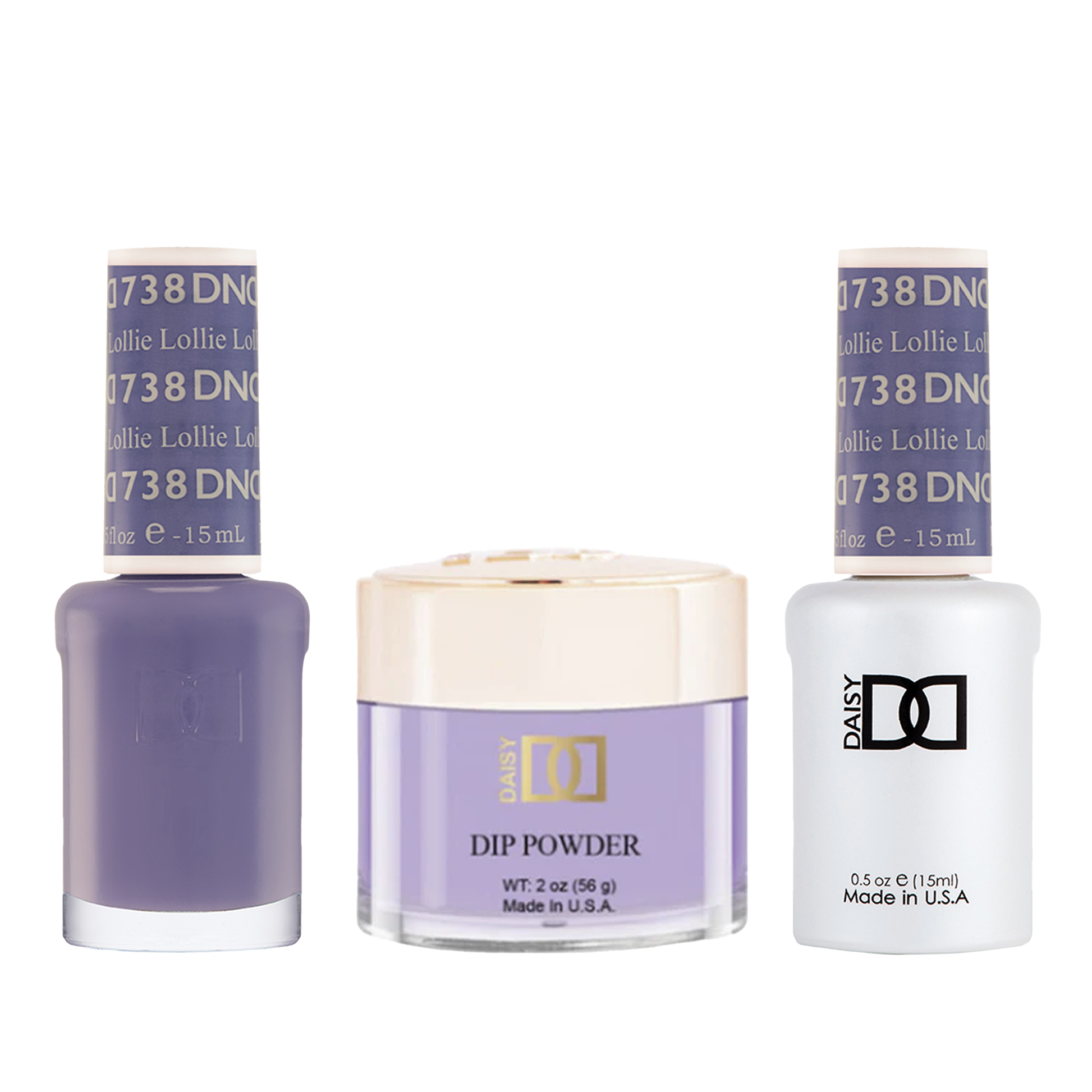 Dnd trio - 738 lollie - gel polish