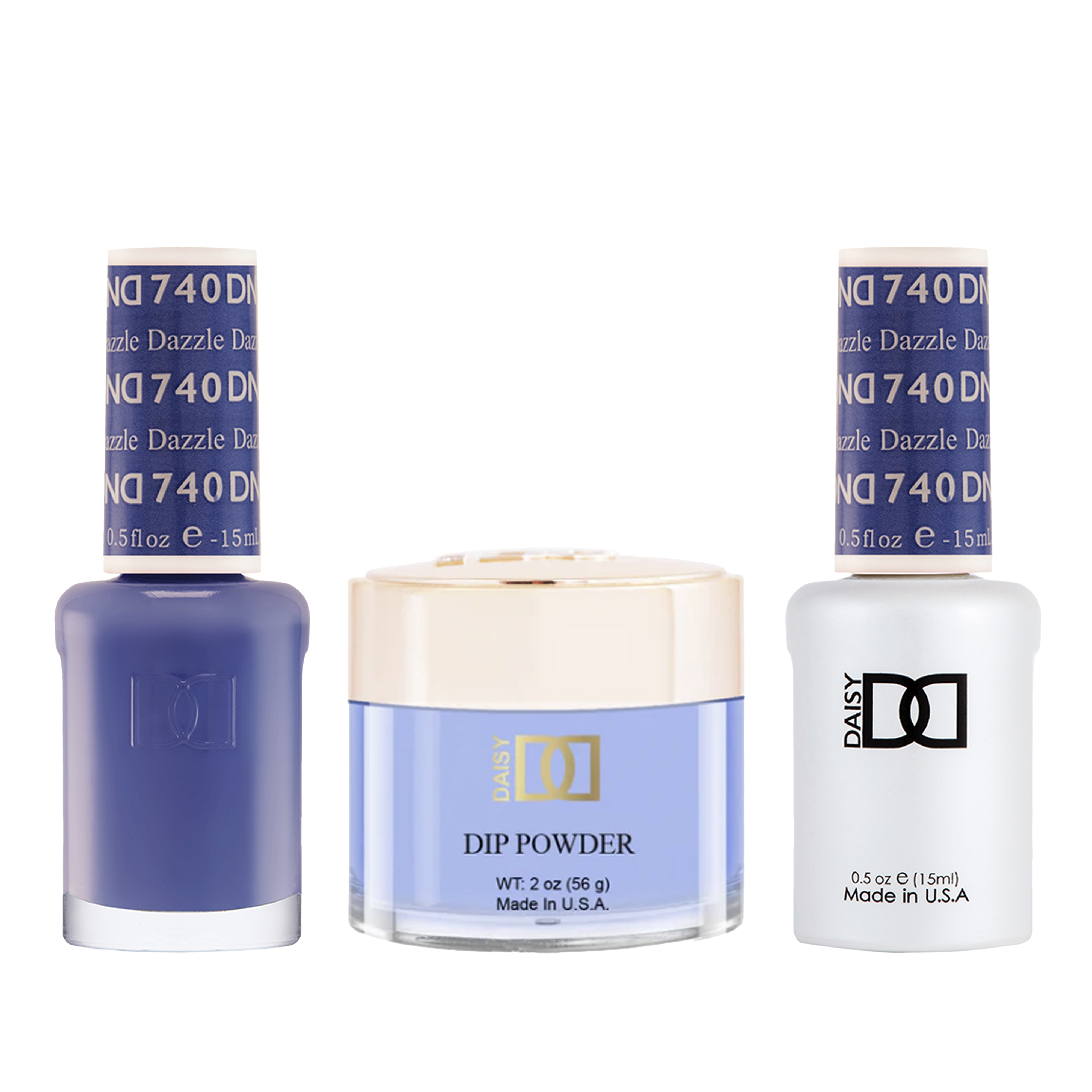 Dnd trio - 740 dazzle - gel polish