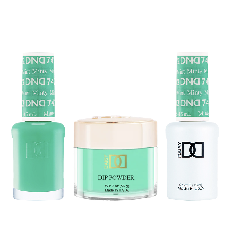 Dnd trio - 742 minty mint - gel polish