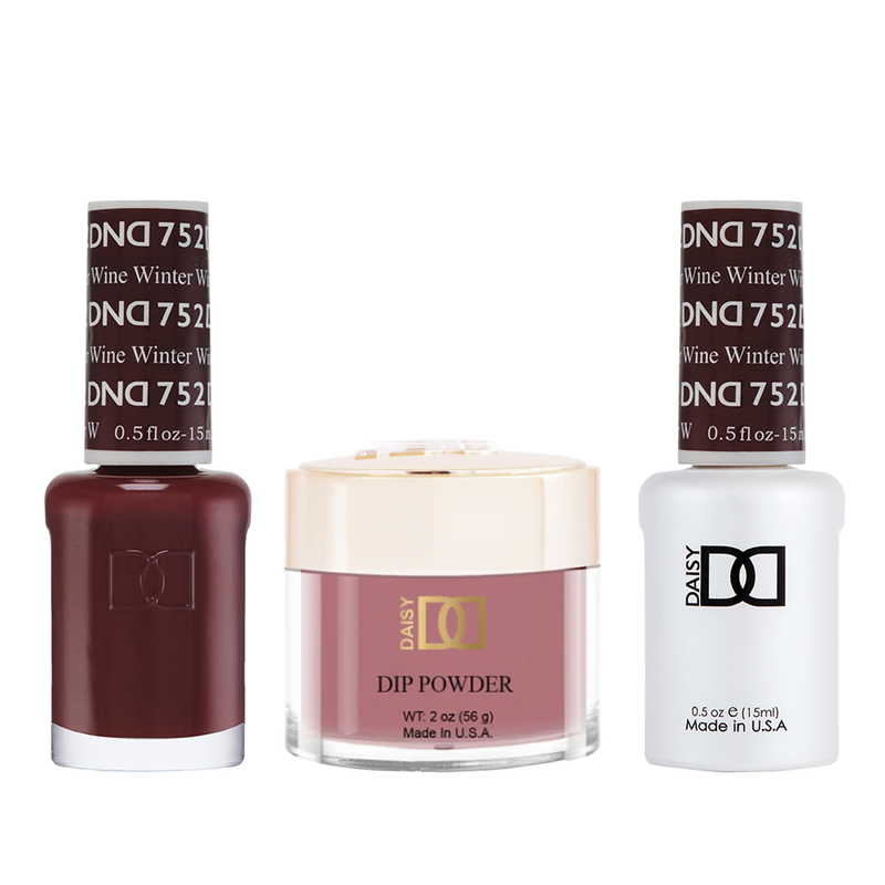 Dnd trio - 752 winter wine - gel polish