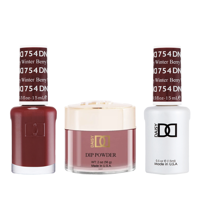 Dnd trio - 754 winter berry - gel polish