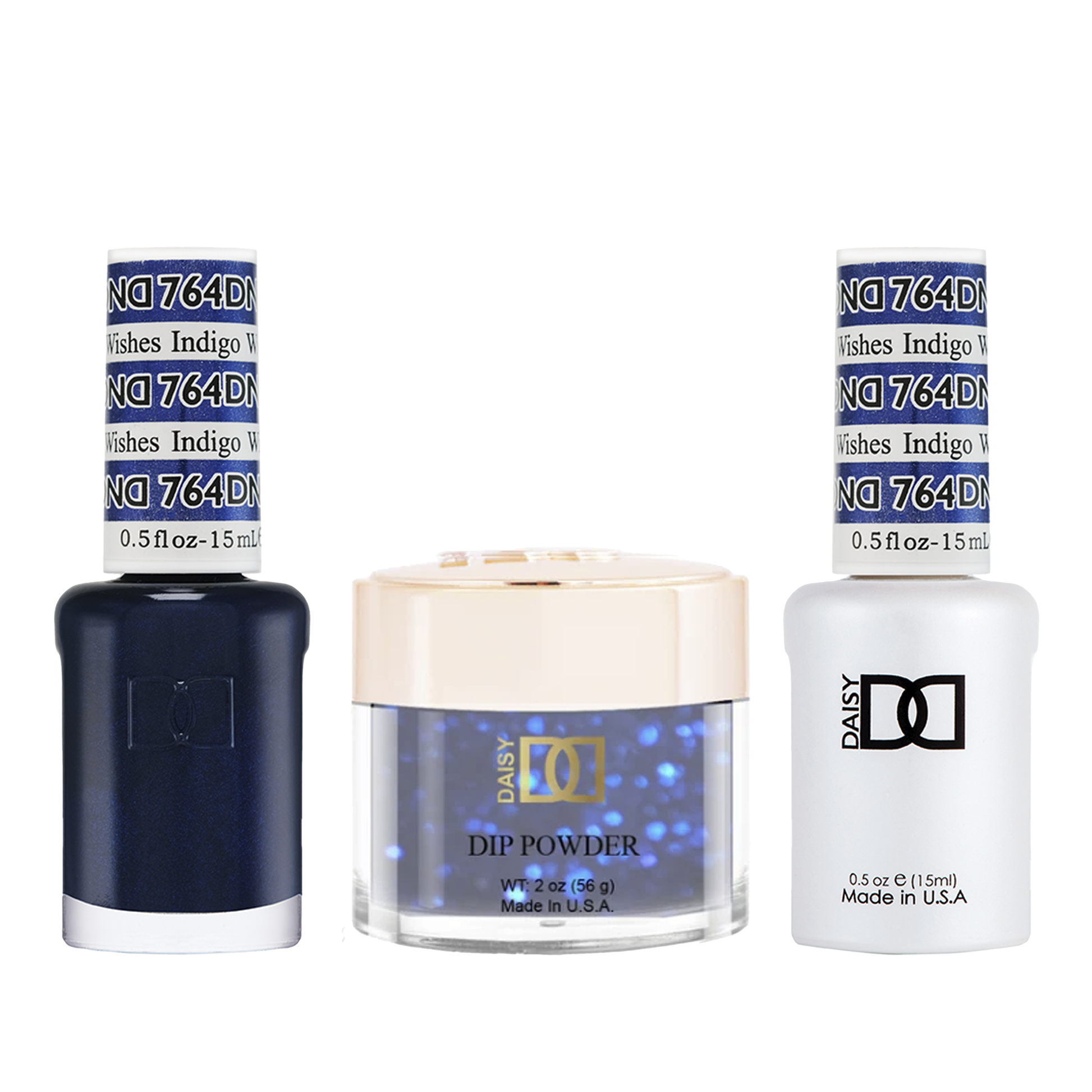 Dnd trio - 764 indigo wishes - gel polish