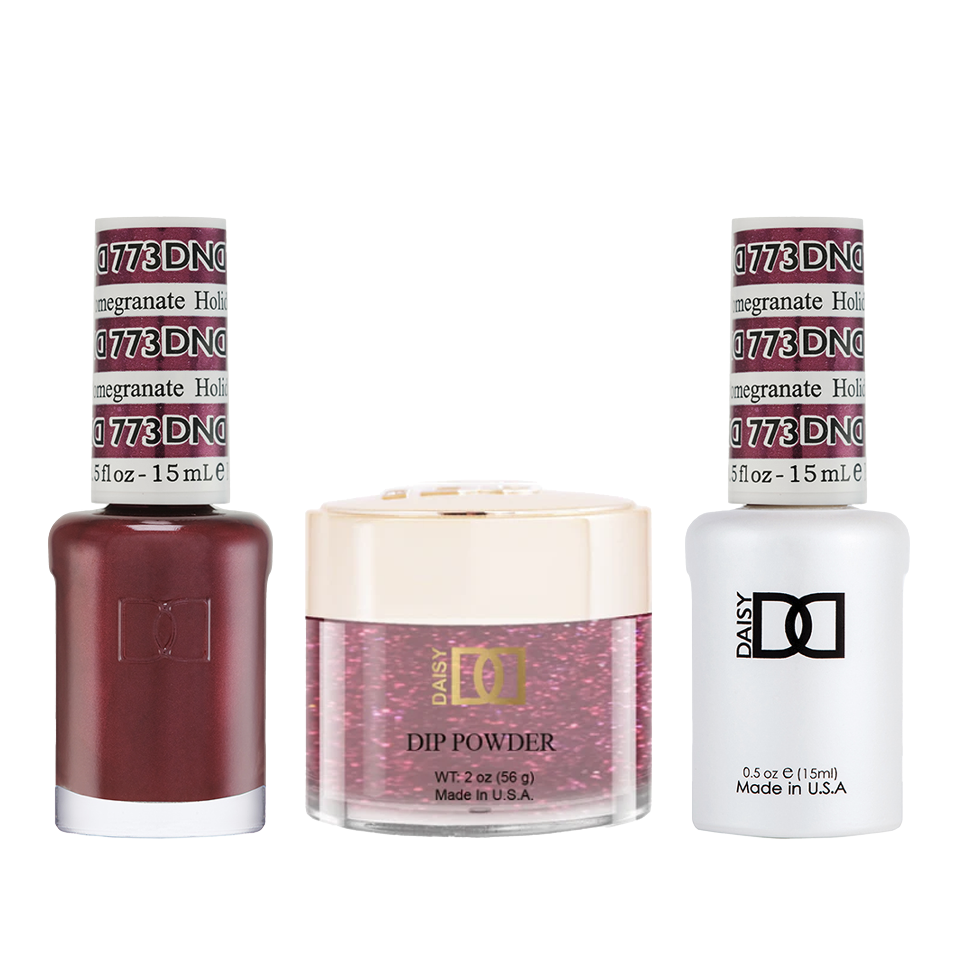 Dnd trio - 773 holiday pomegrante - gel polish