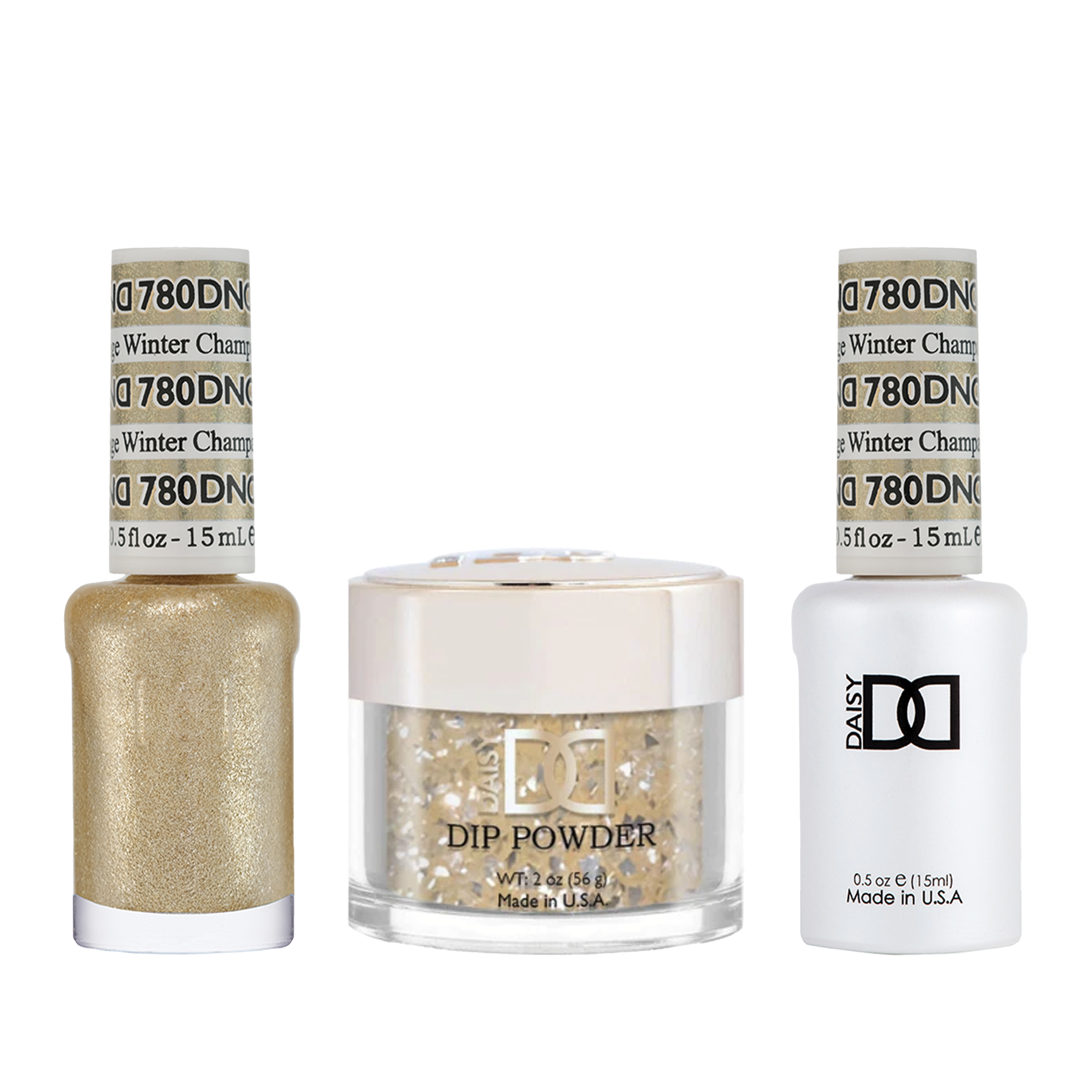 Dnd trio - 780 champagne winter - gel polish