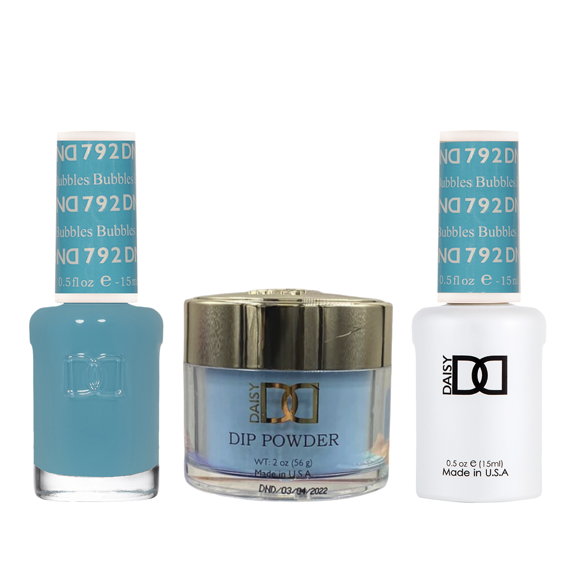 Dnd trio - 792 bubbles - gel polish