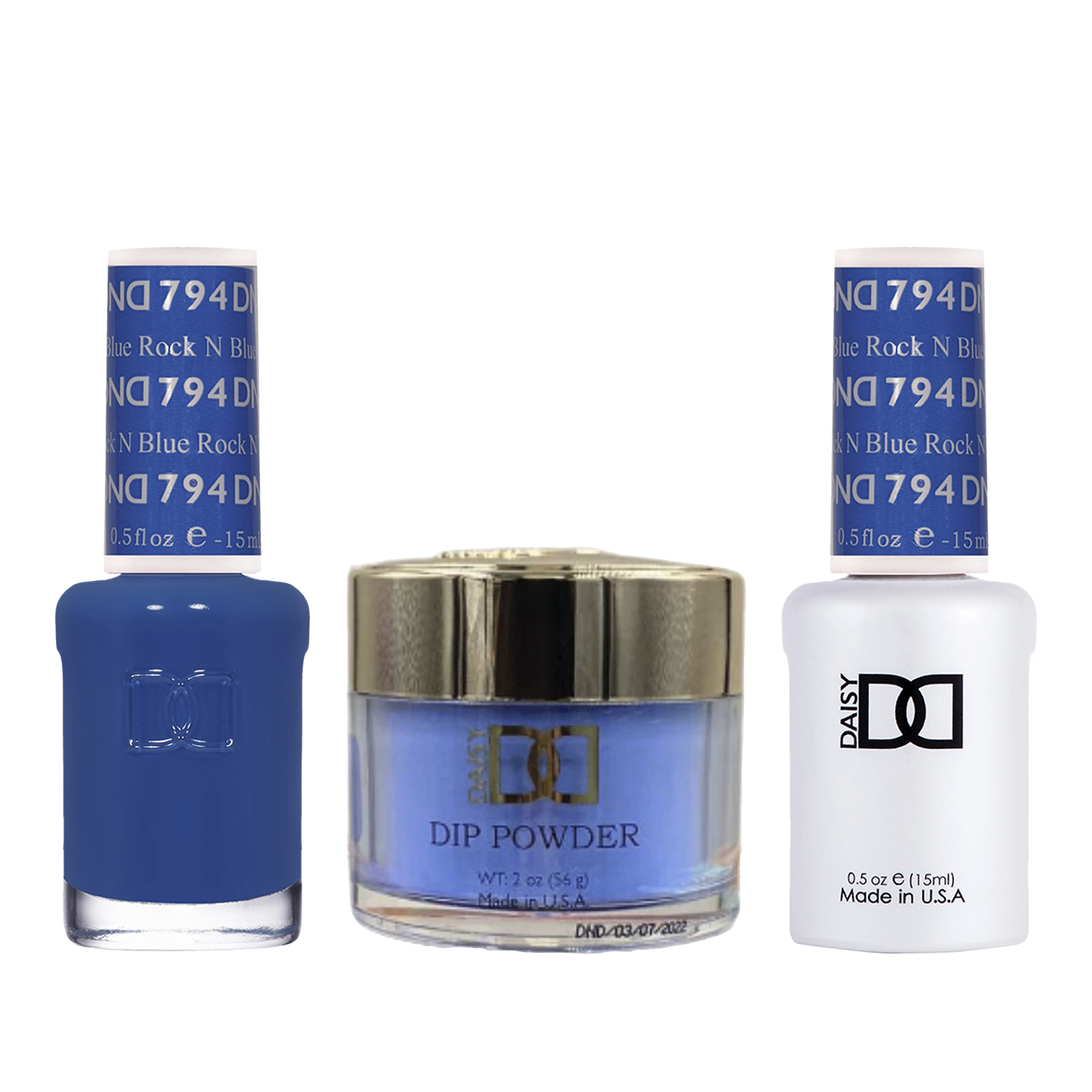 Dnd trio - 794 rock n blue - gel polish