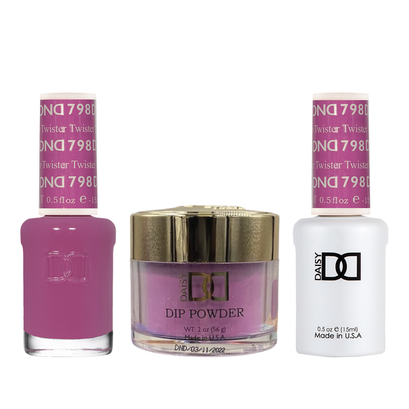 Dnd trio - 798 twister - gel polish