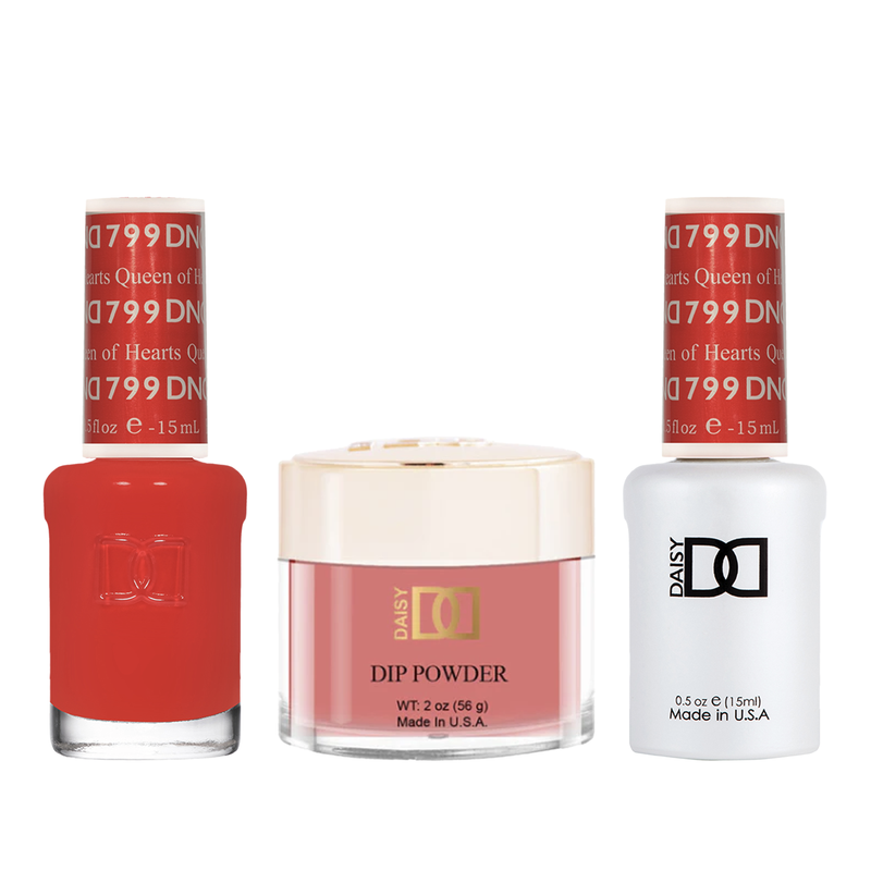 Dnd trio - 799 queen of hearts - gel polish