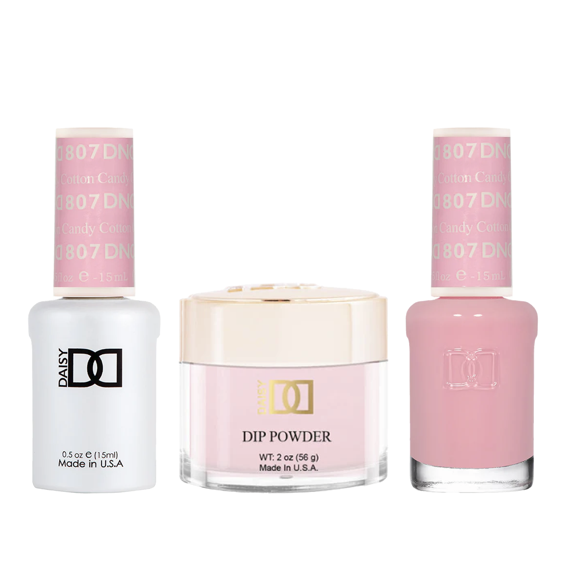 Dnd trio - 807 cotton candy - gel polish