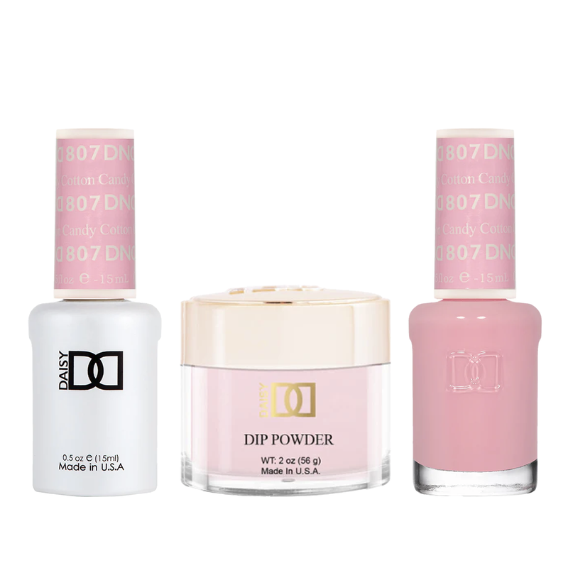Dnd trio - 807 cotton candy - gel polish