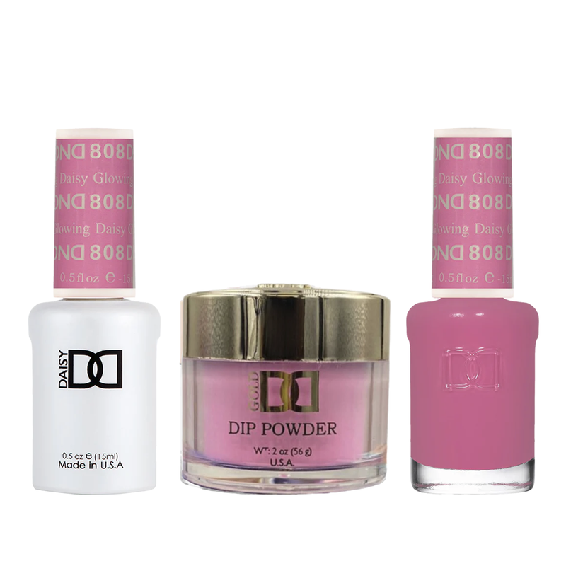 Dnd trio - 808 glowing daisy - gel polish