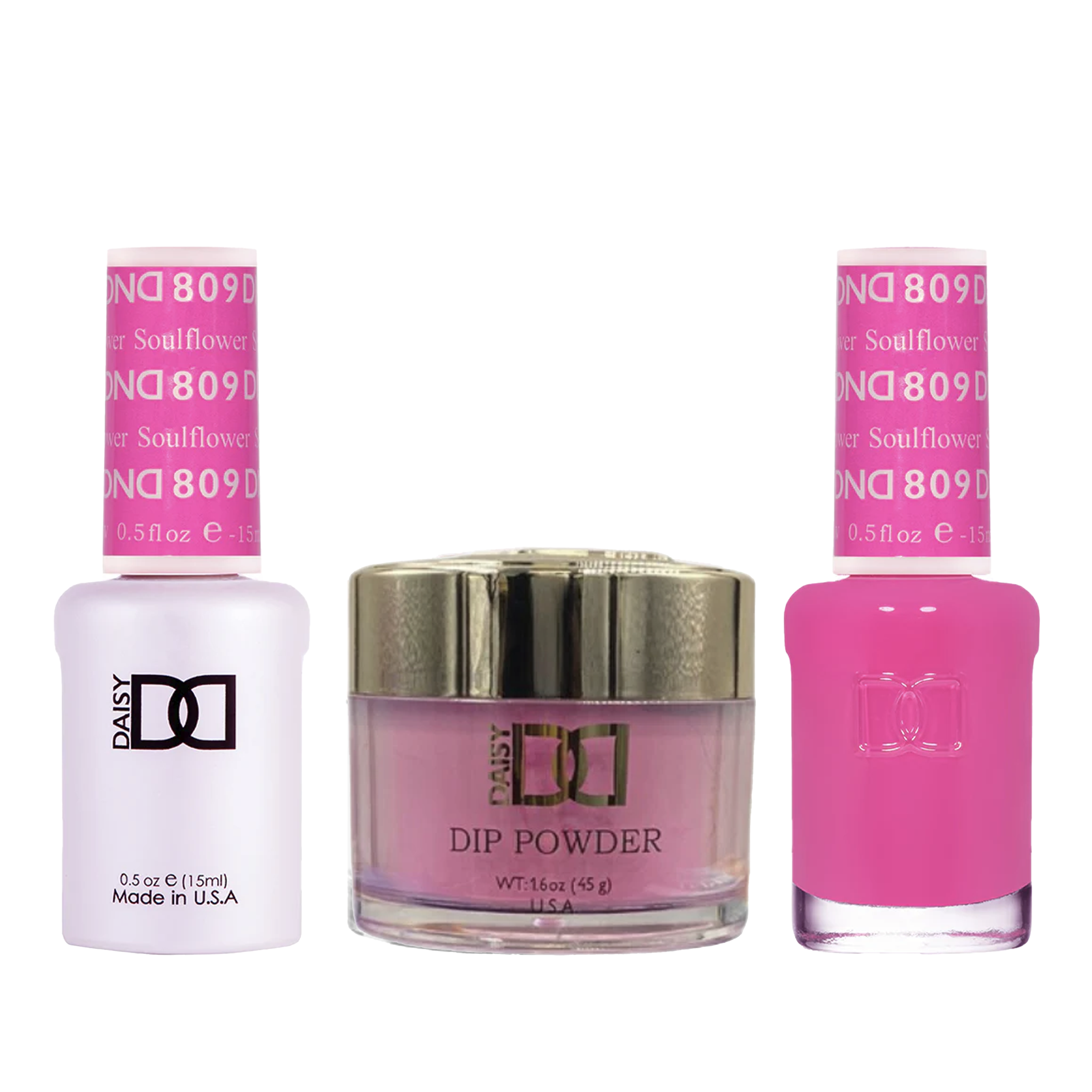 Dnd trio - 809 soulflower - gel polish