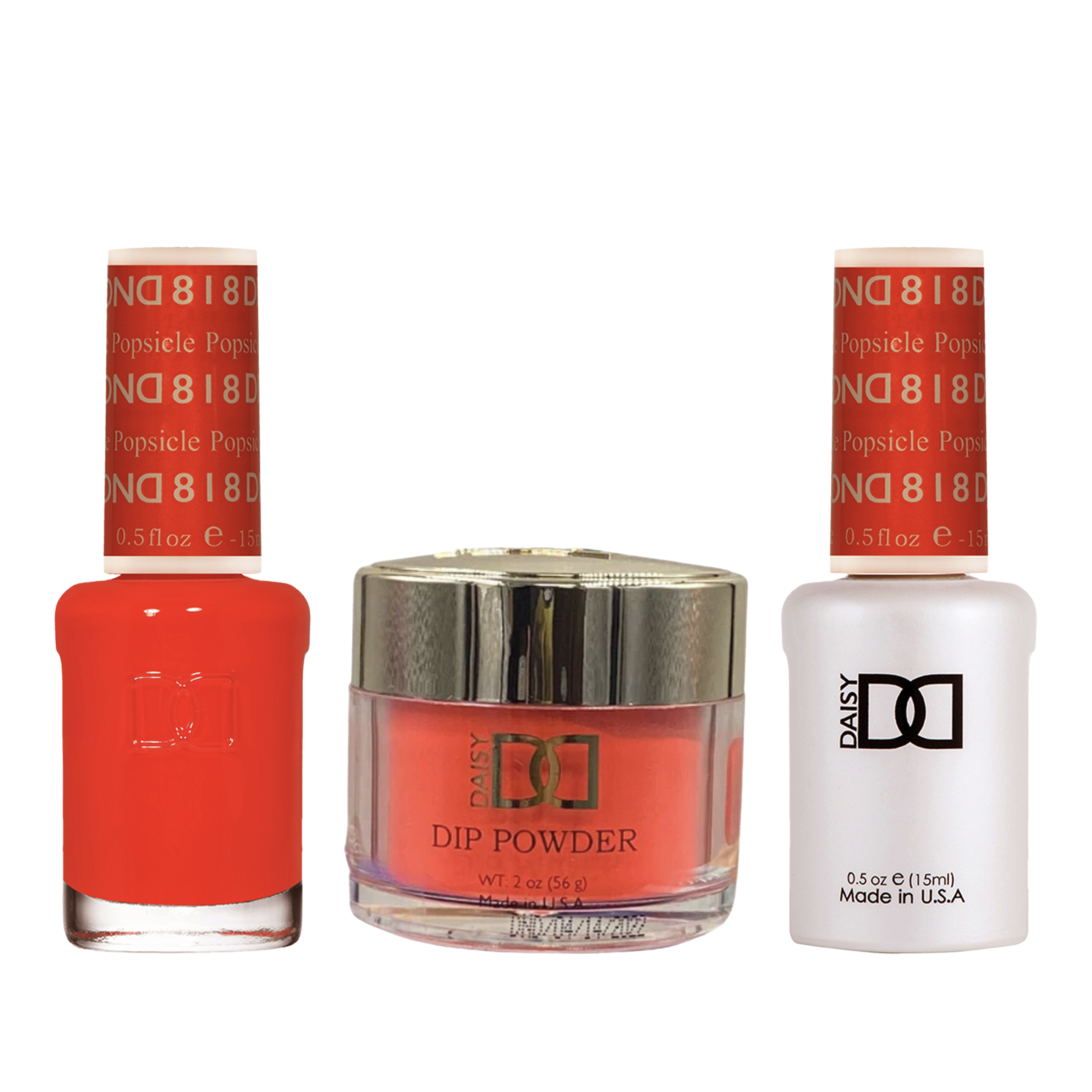 Dnd trio - 818 popsicle - gel polish