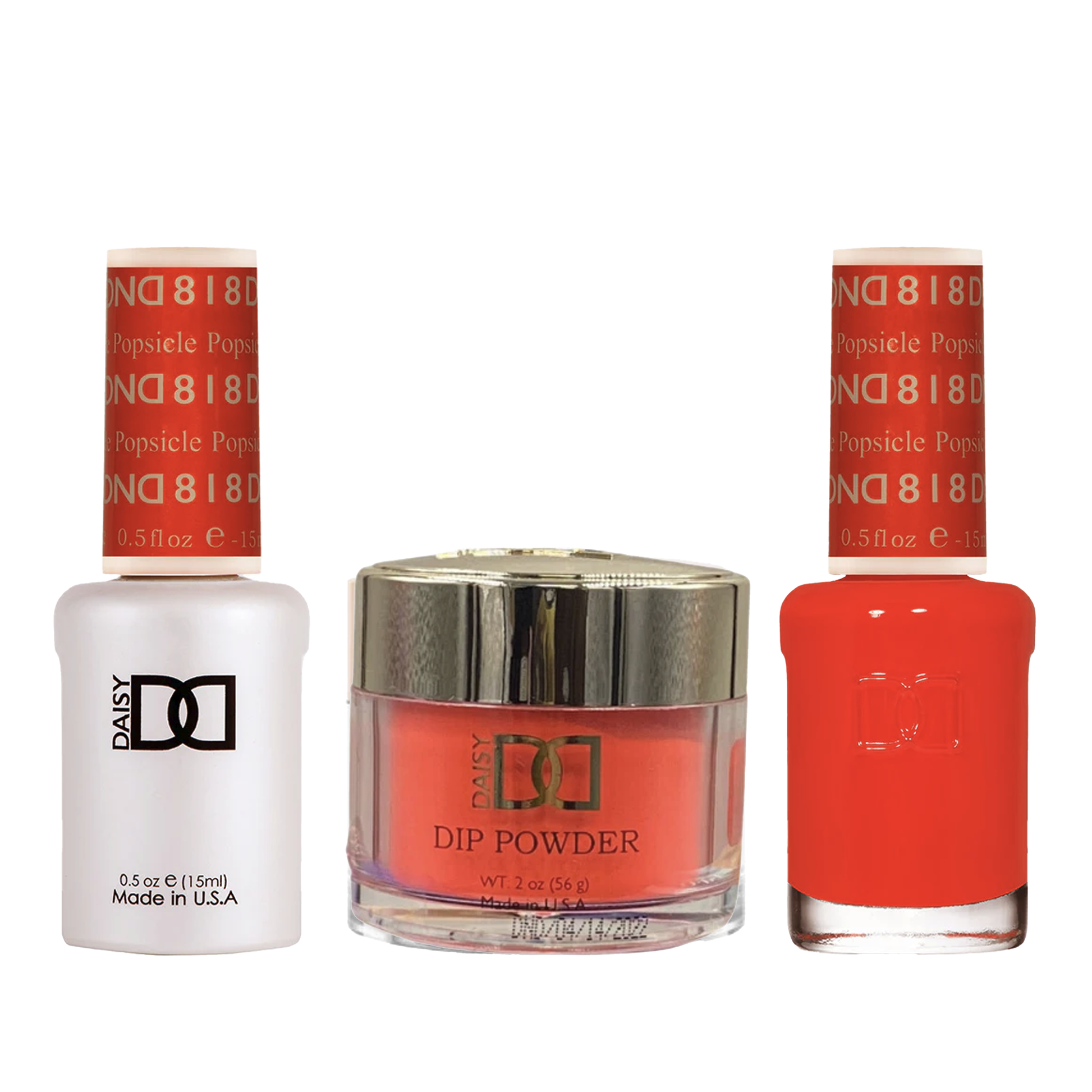 Dnd trio - 818 popsicle - gel polish