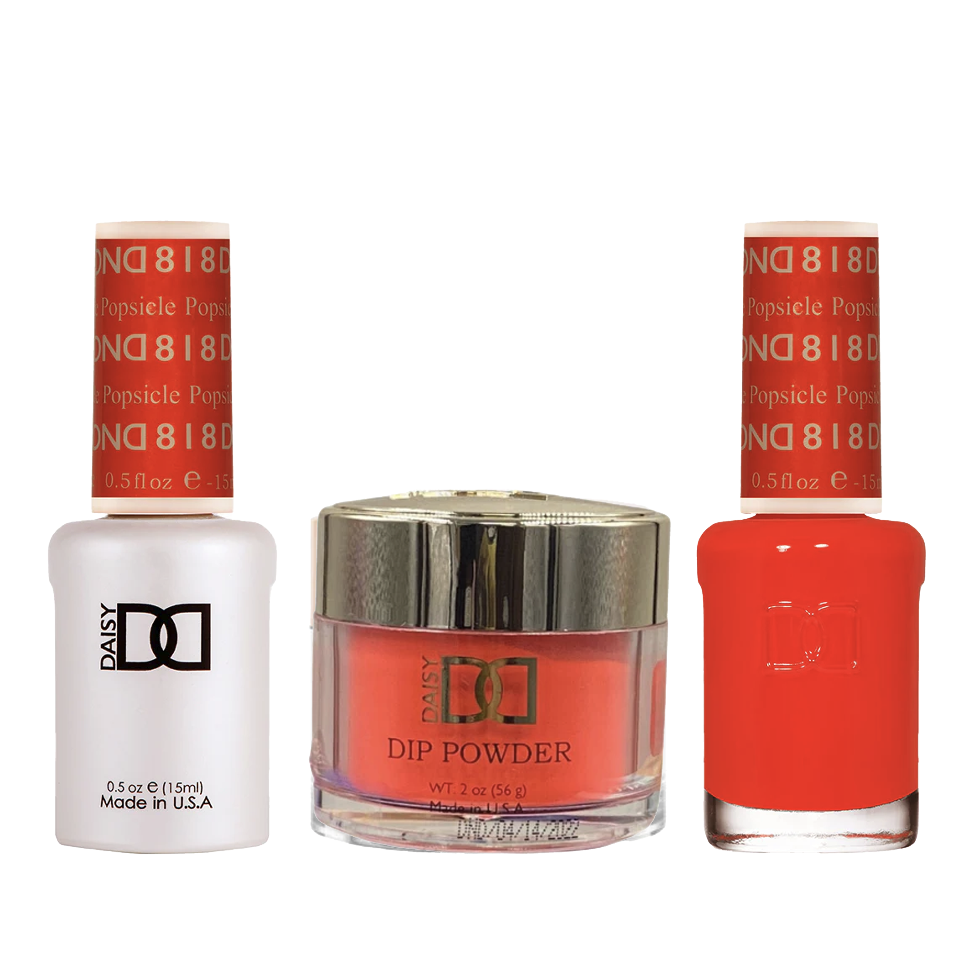 Dnd trio - 818 popsicle - gel polish