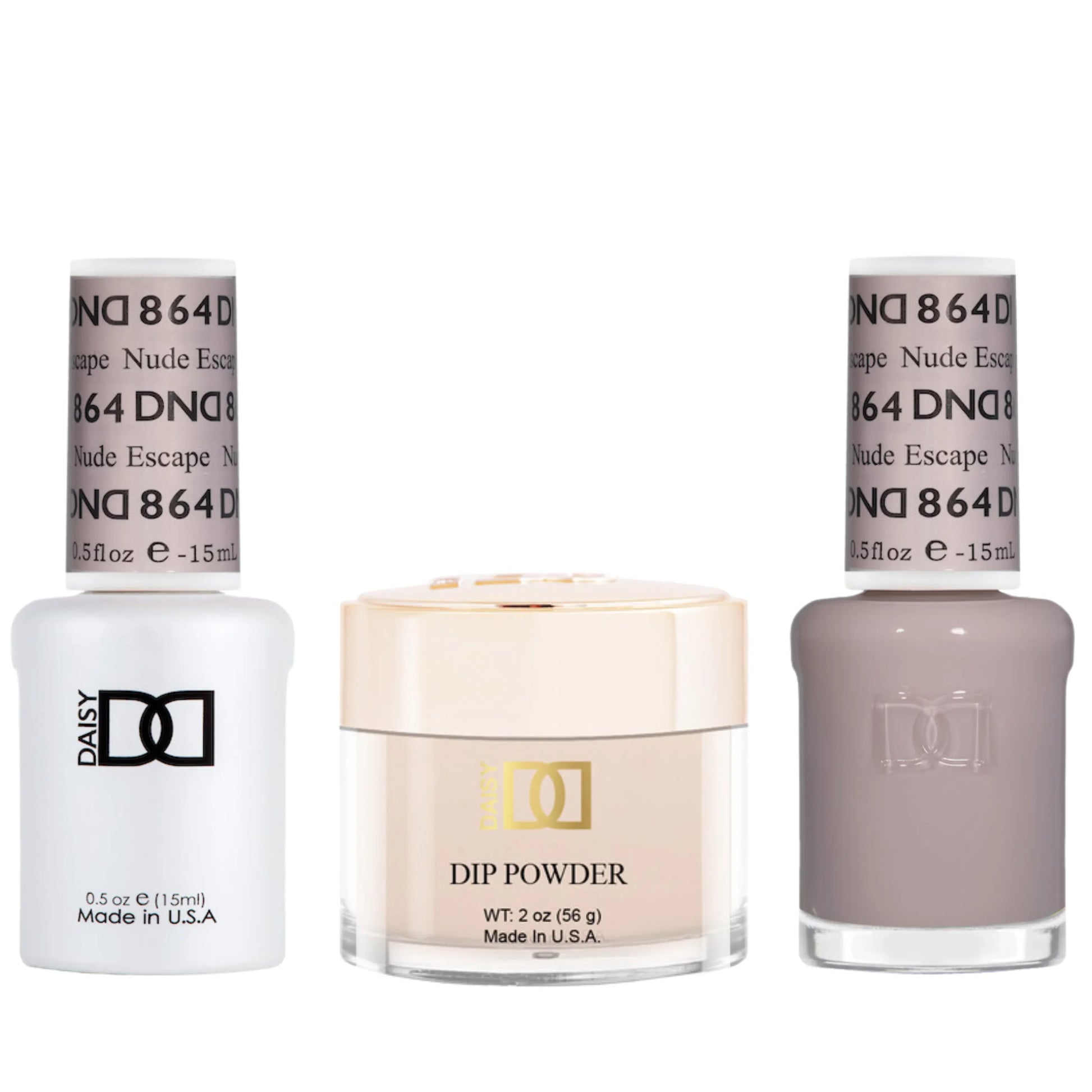 Dnd trio - 864 nude escape - nail trio