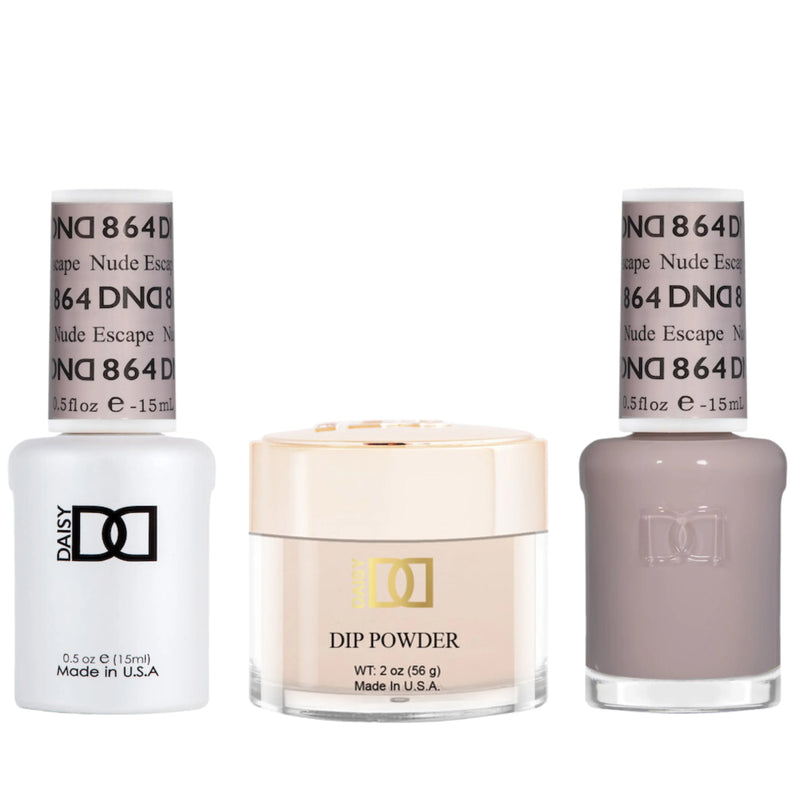 Dnd trio - 864 nude escape - nail trio