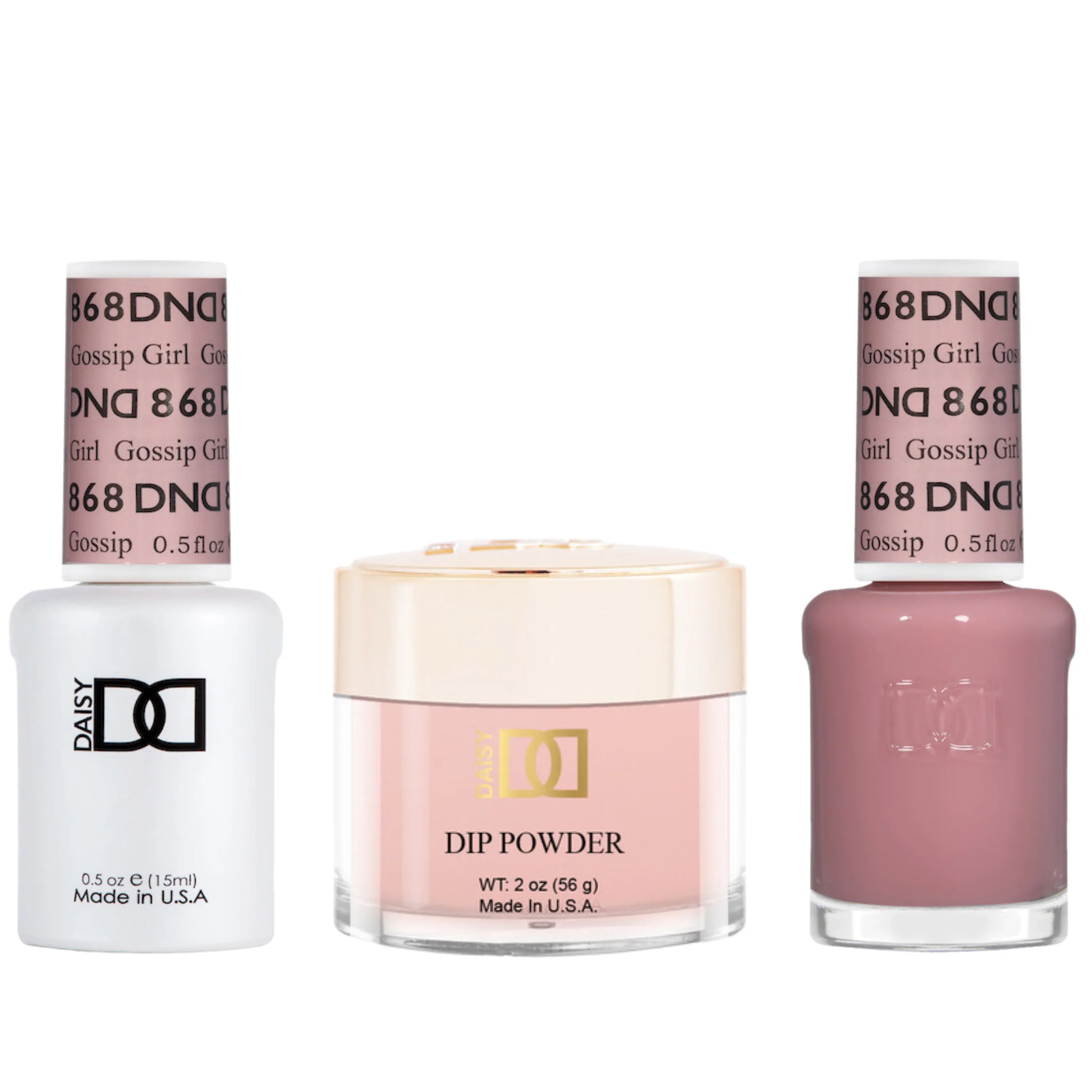 Dnd trio - 868 gossip girl - nail trio