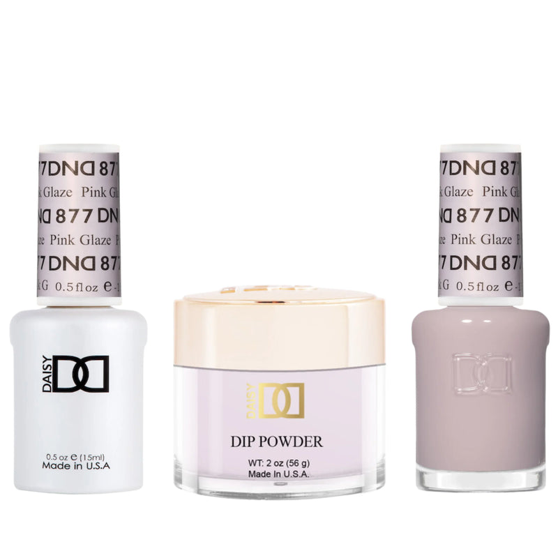 Dnd trio - 877 pink glaze - nail trio