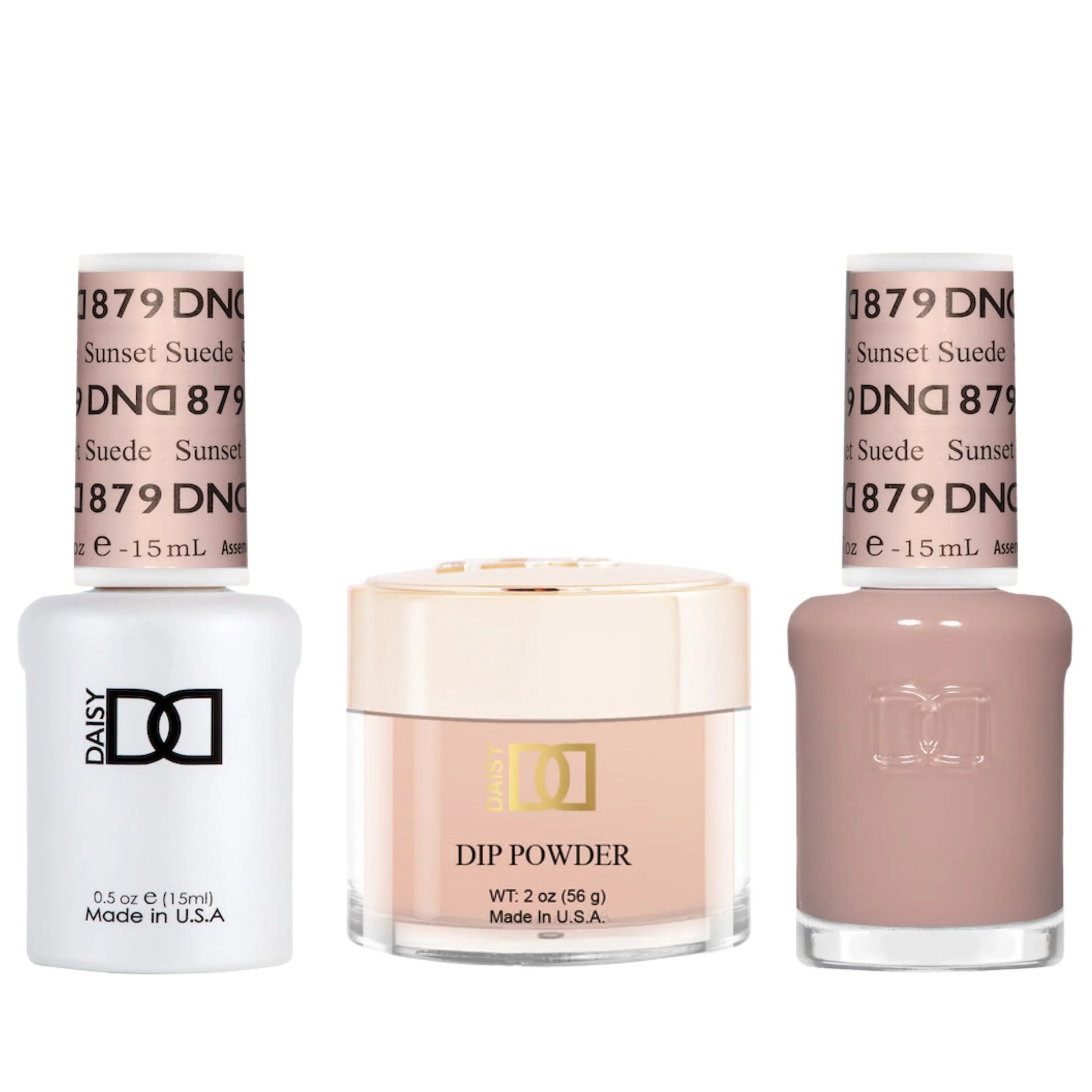 Dnd trio - 879 sunset suede - nail trio