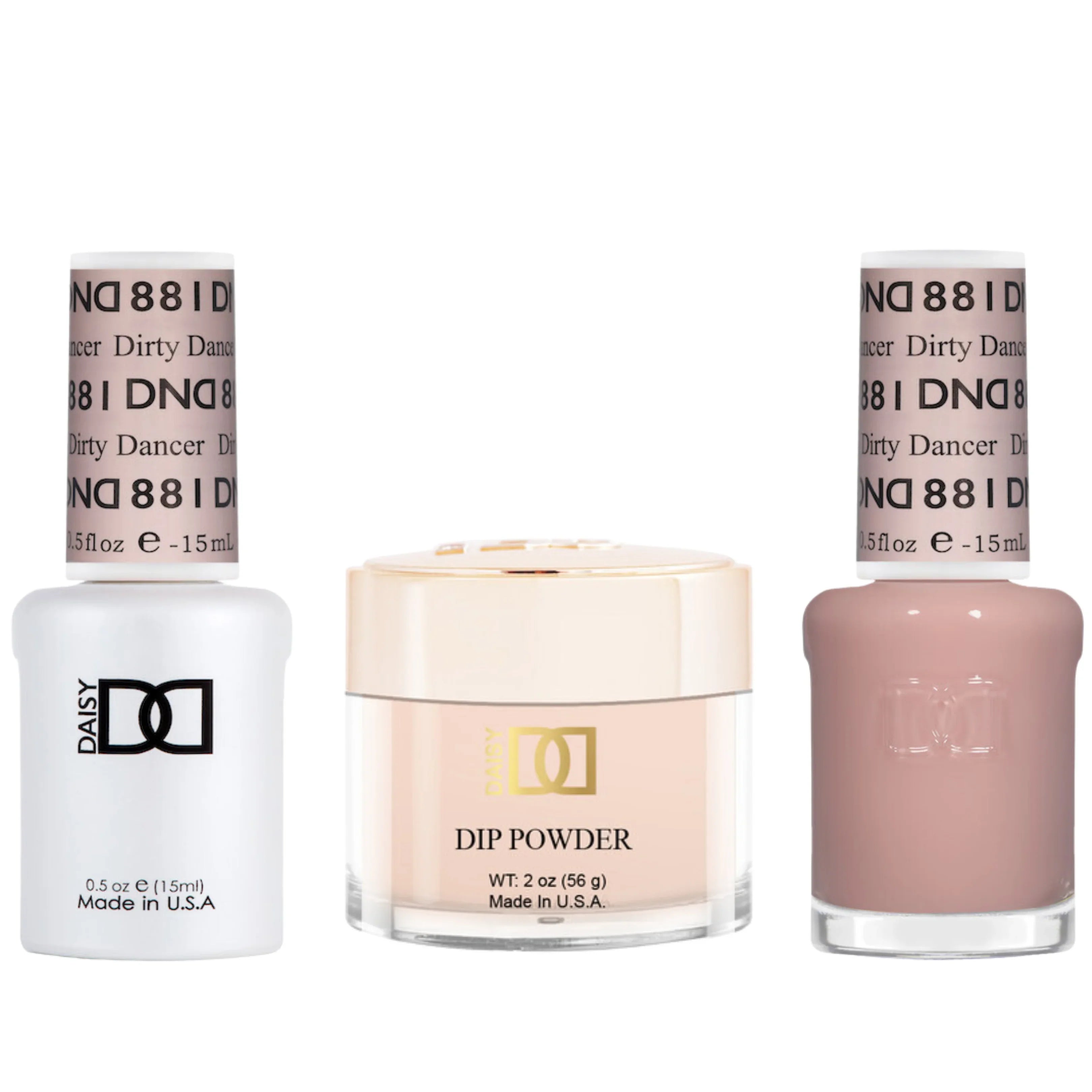 Dnd trio - 881 dirty dancer - nail trio