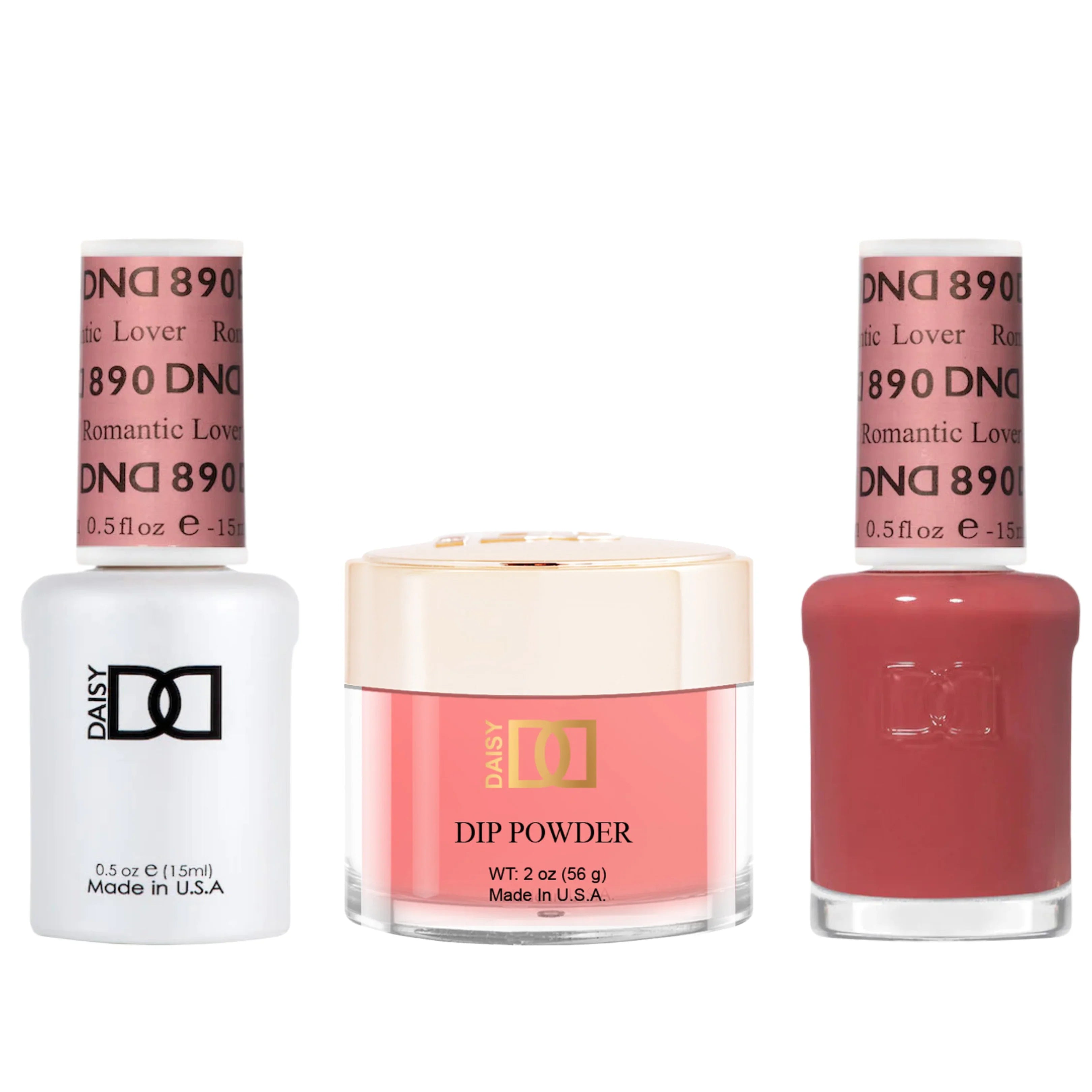 Dnd trio - 890 romantic lover - nail trio