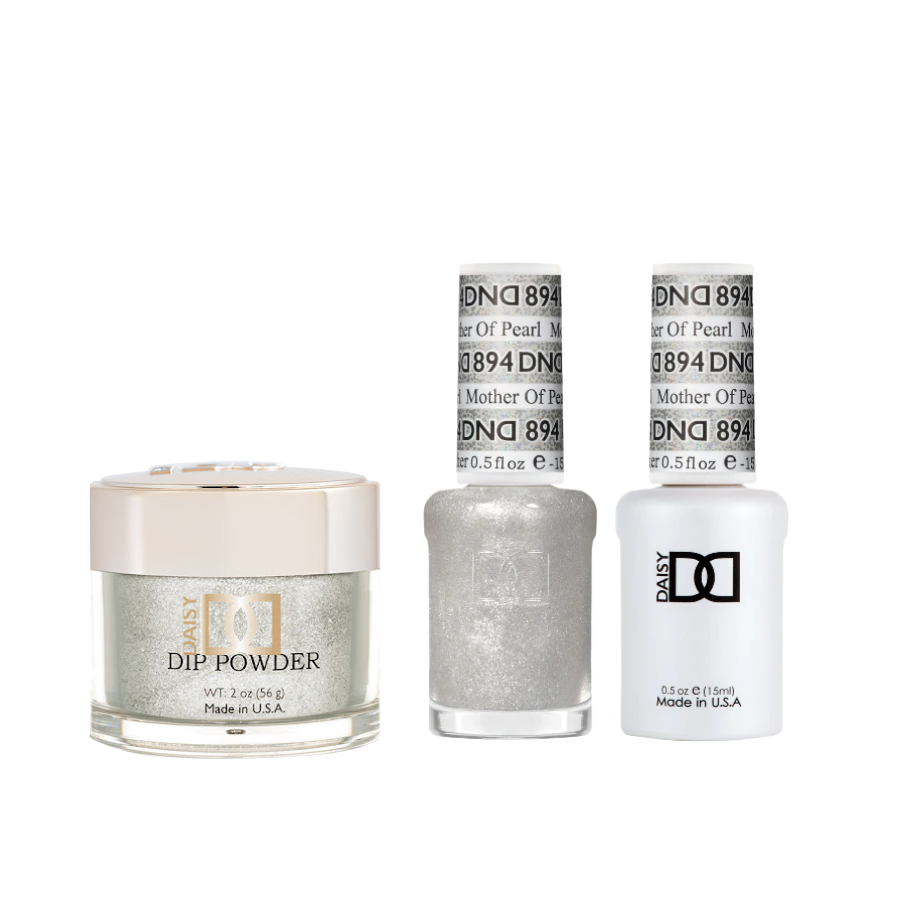 Dnd trio - 894 mother of pearl - nail trio