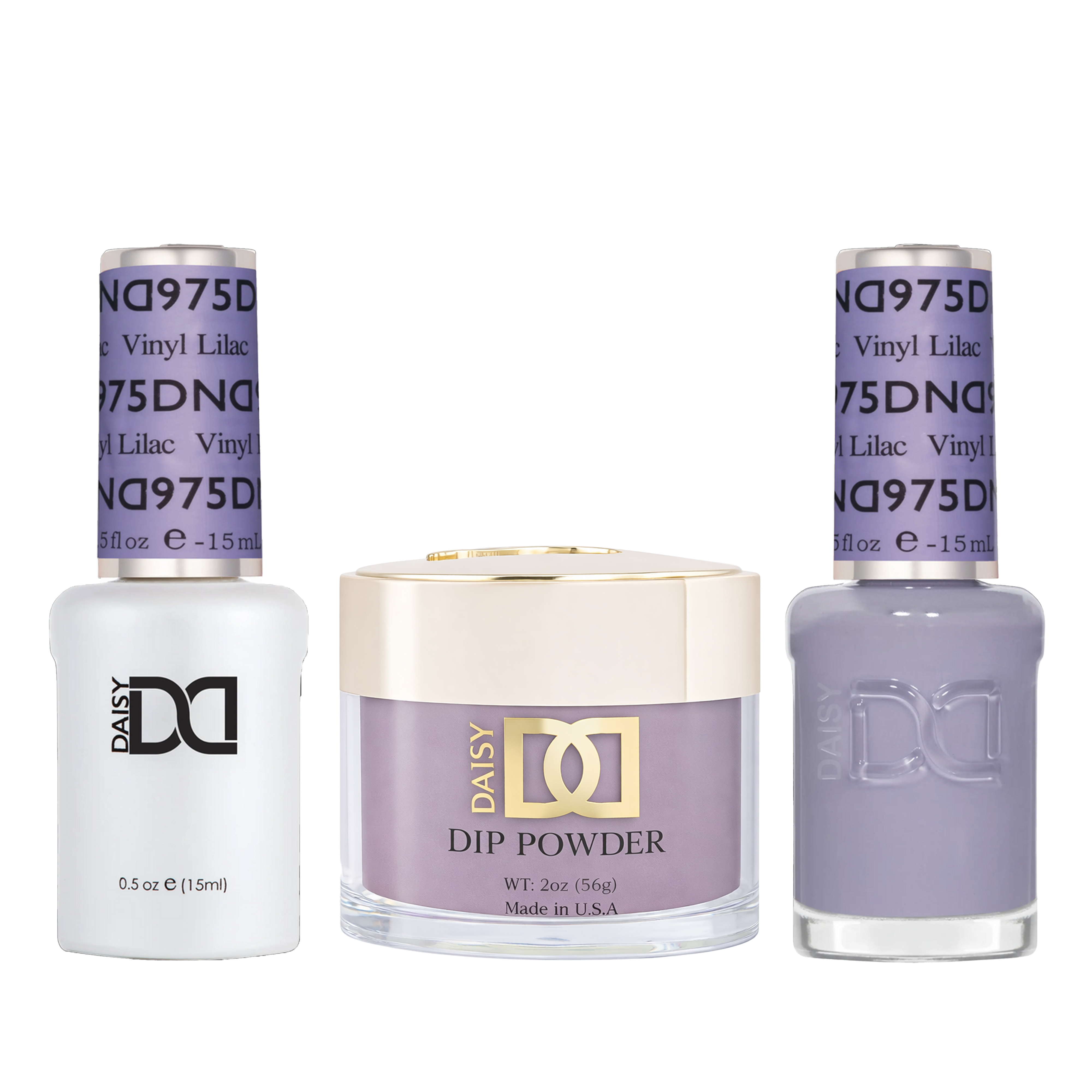 Dnd trio - 975 vinyl lilac - nail trio