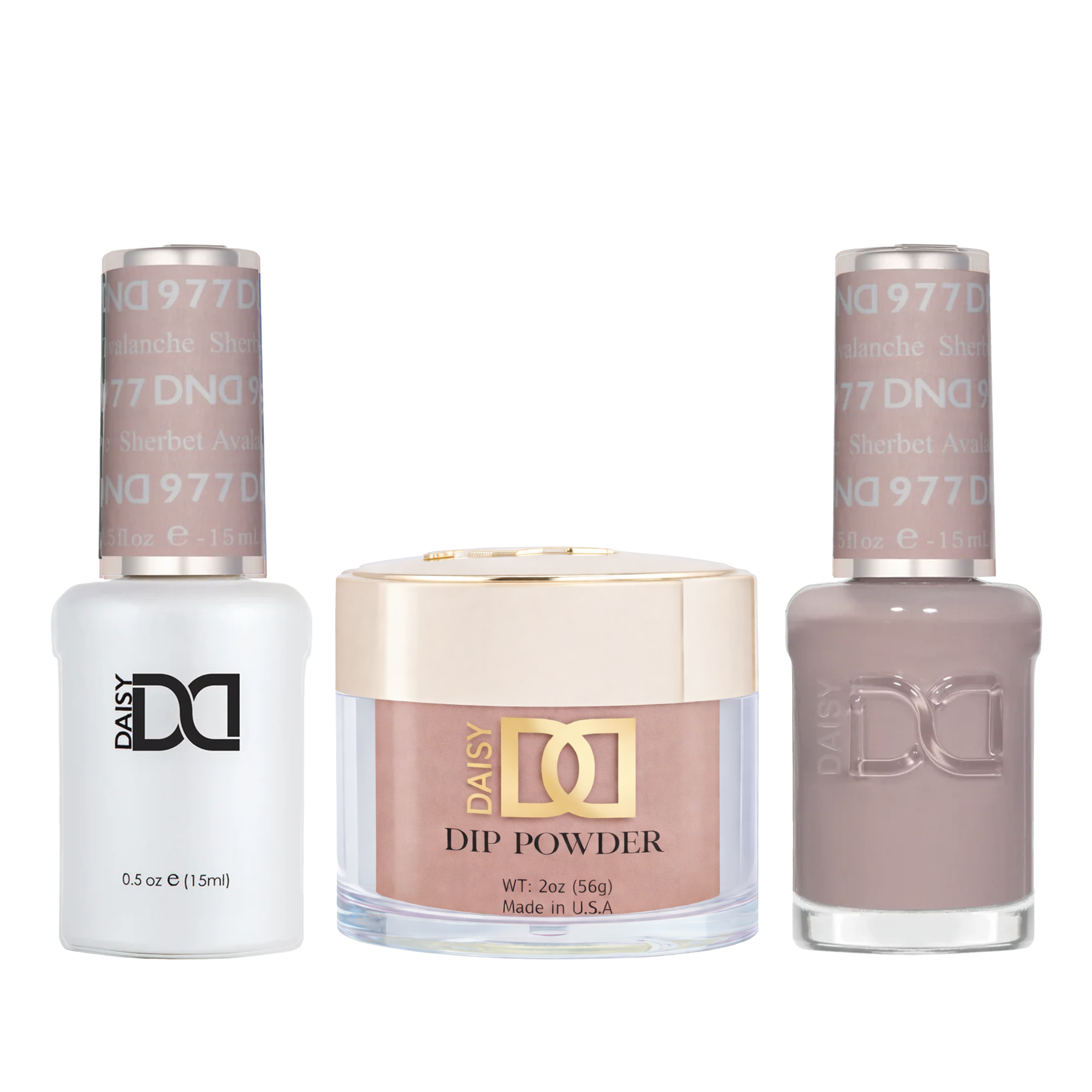 Dnd trio - 977 sherbet avalanche - nail trio