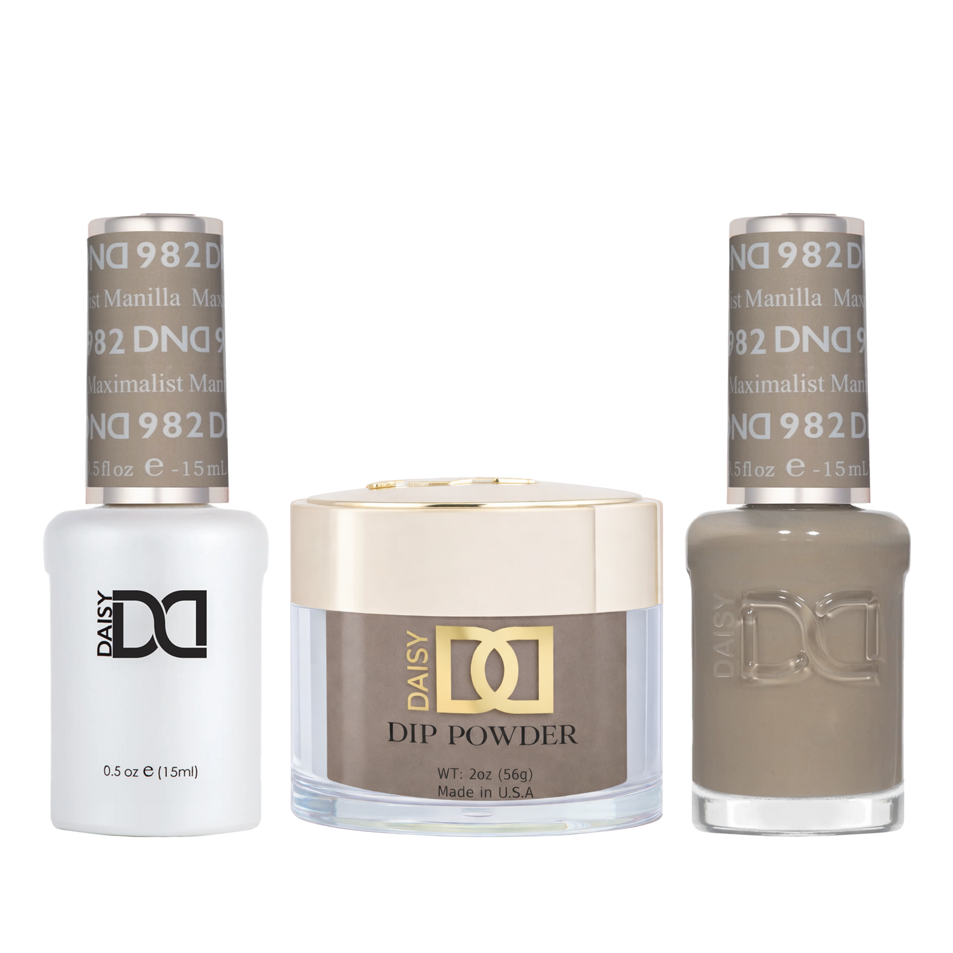 Dnd trio - 982 maximalist manilla - nail trio