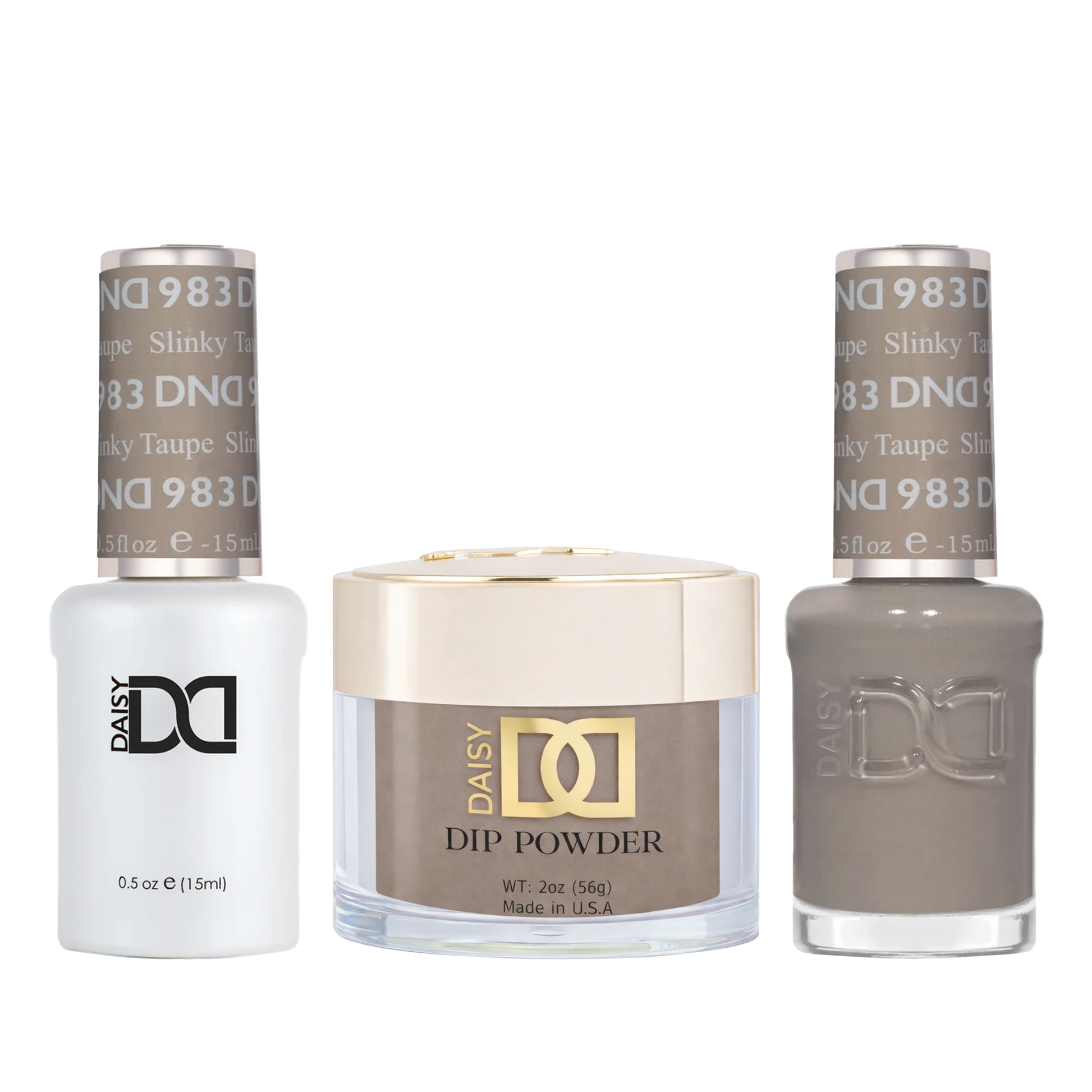 Dnd trio - 983 slinky taupe - nail trio