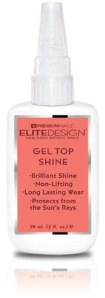 ELITE DIP EDGTS020 Gel Top Shine - 2 fl. oz. - Top Coat