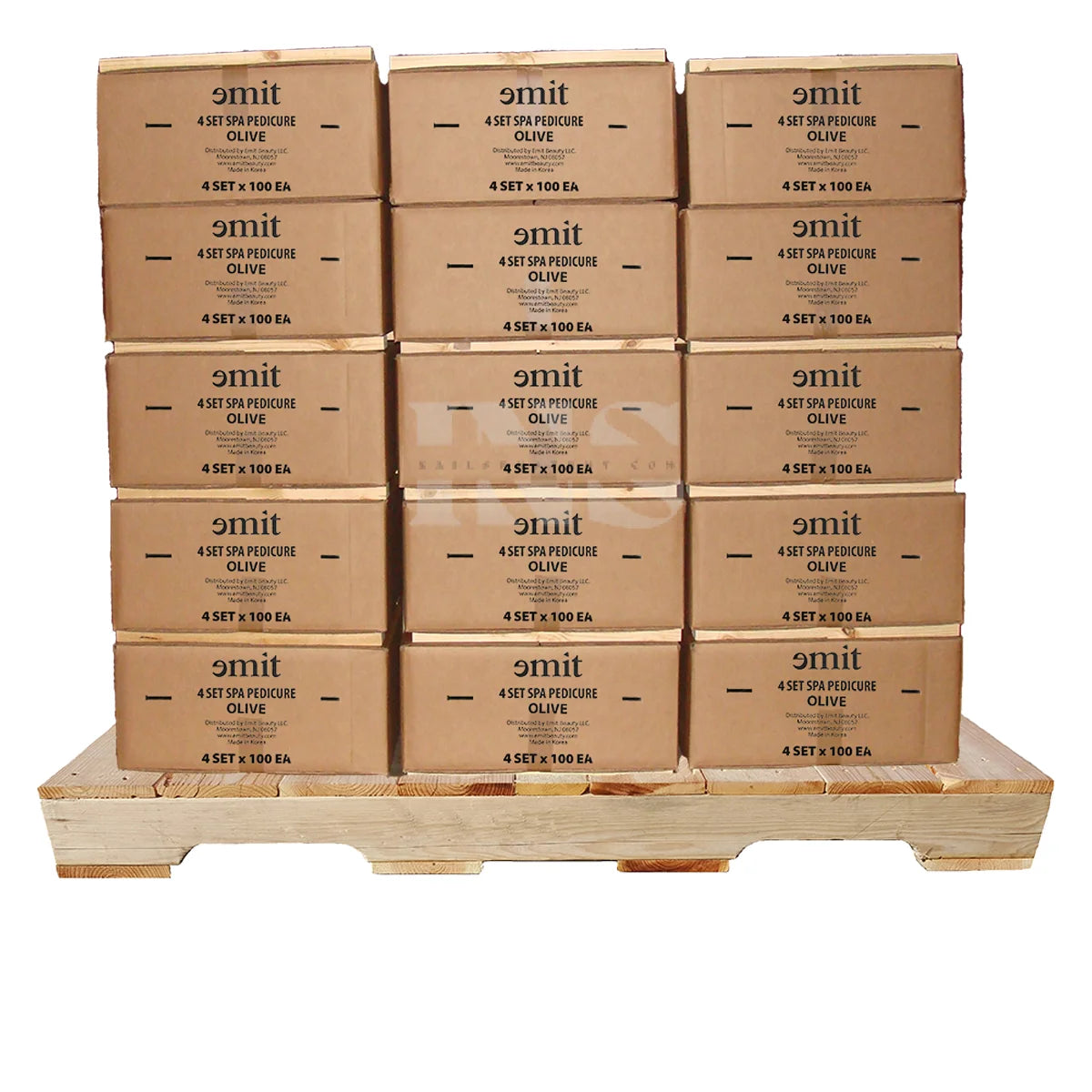 EMIT 4 Step 100/Case - 60/Case per PALLET (W2) - Pedi Kit