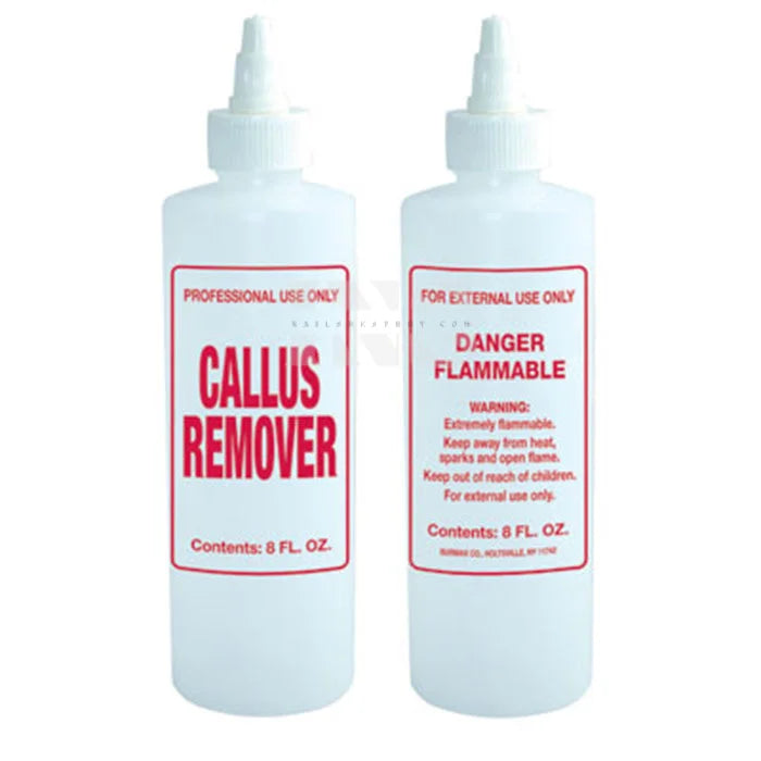 Empty Plastic Bottle Callus Remover - 8 oz - Empty Container