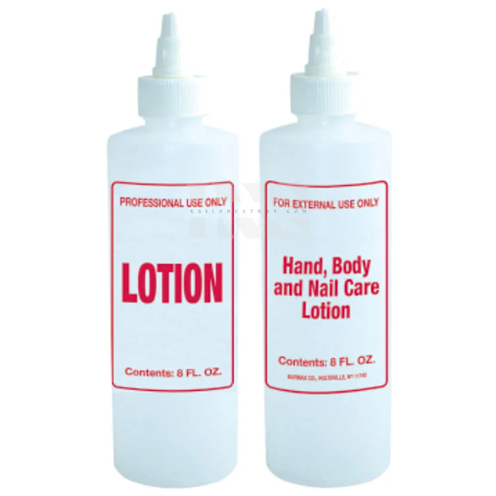 Empty Plastic Bottle Lotion - 4 oz - Empty Container