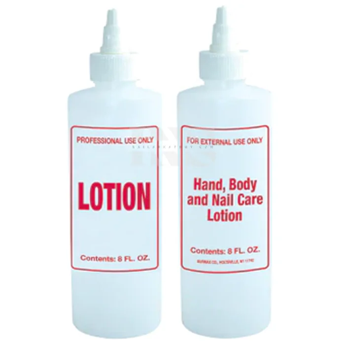 Empty Plastic Bottle Lotion - 8 oz - Empty Container