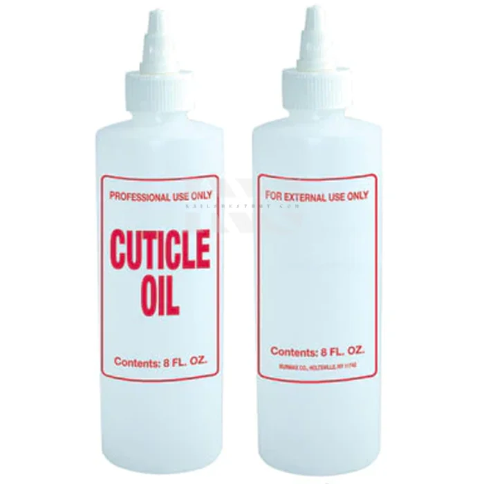 Empty Plastic Cuticle Oil Bottle - 8 oz - Empty Container