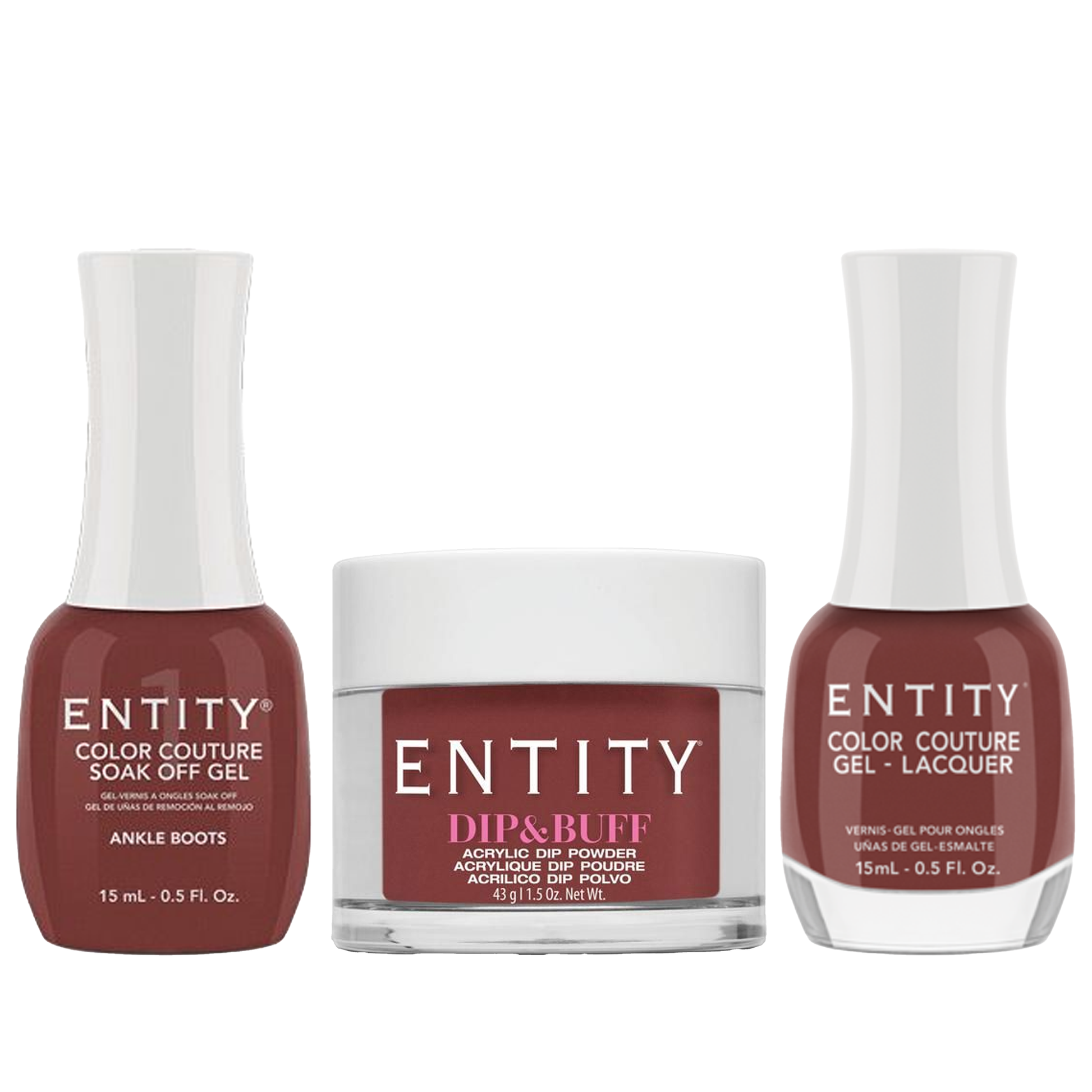 Entity trio - ankle boots 849 - gel polish
