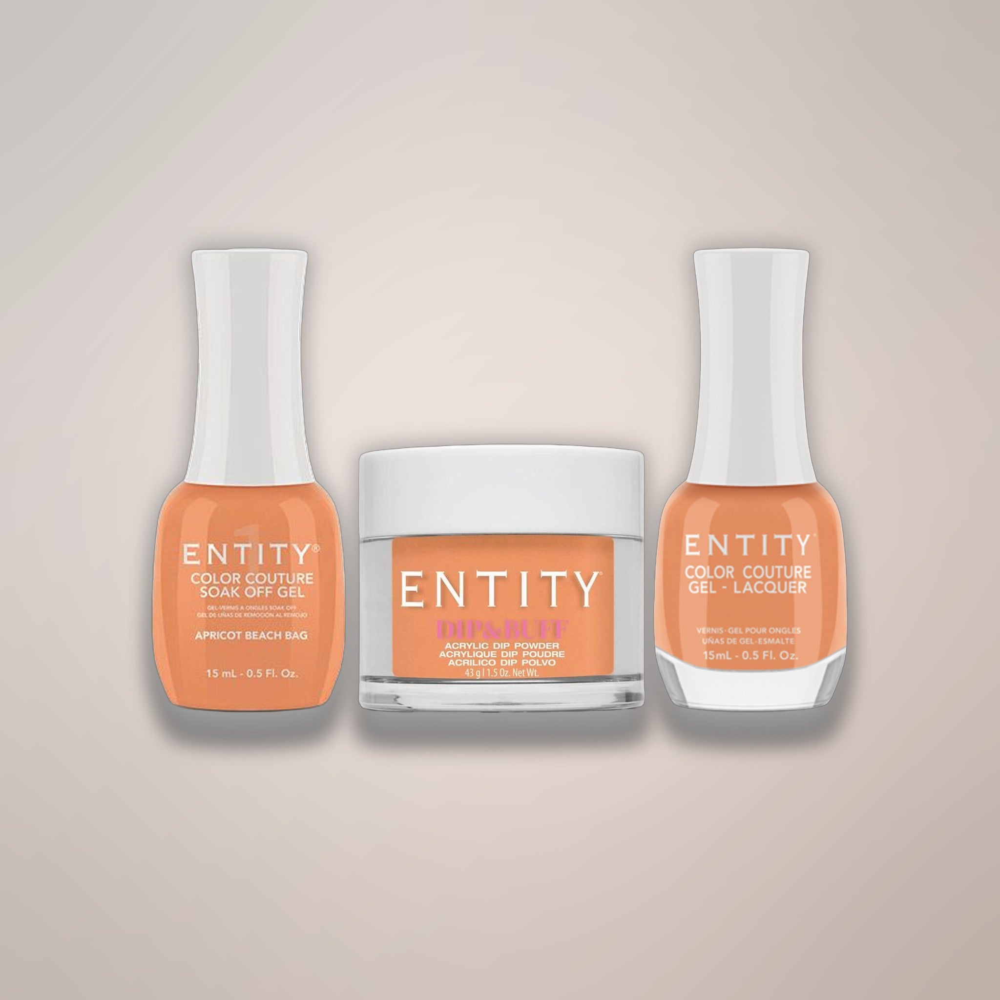 ENTITY Trio - Apricot Beach Bag 619