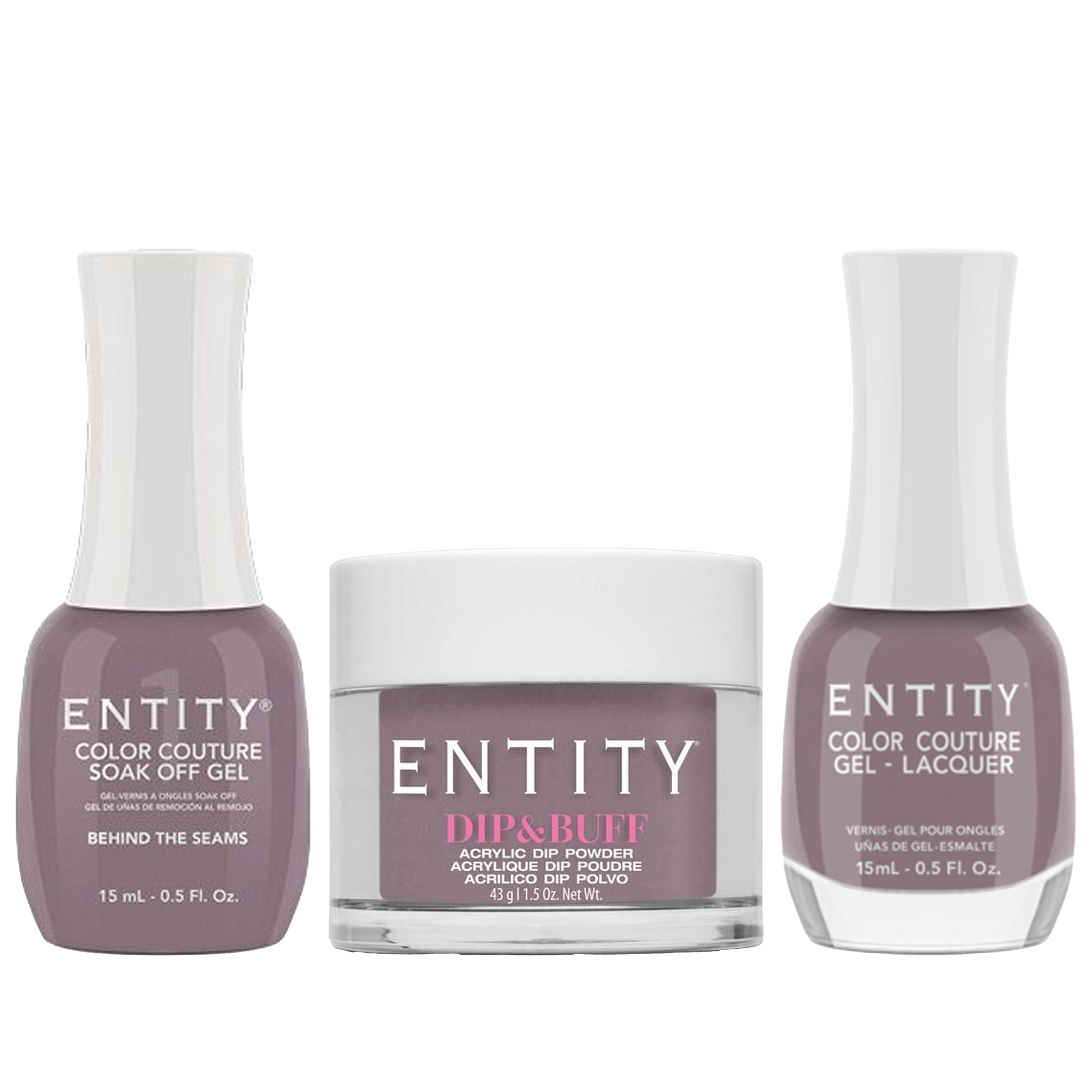 Entity trio - behind the seams 875 - gel polish