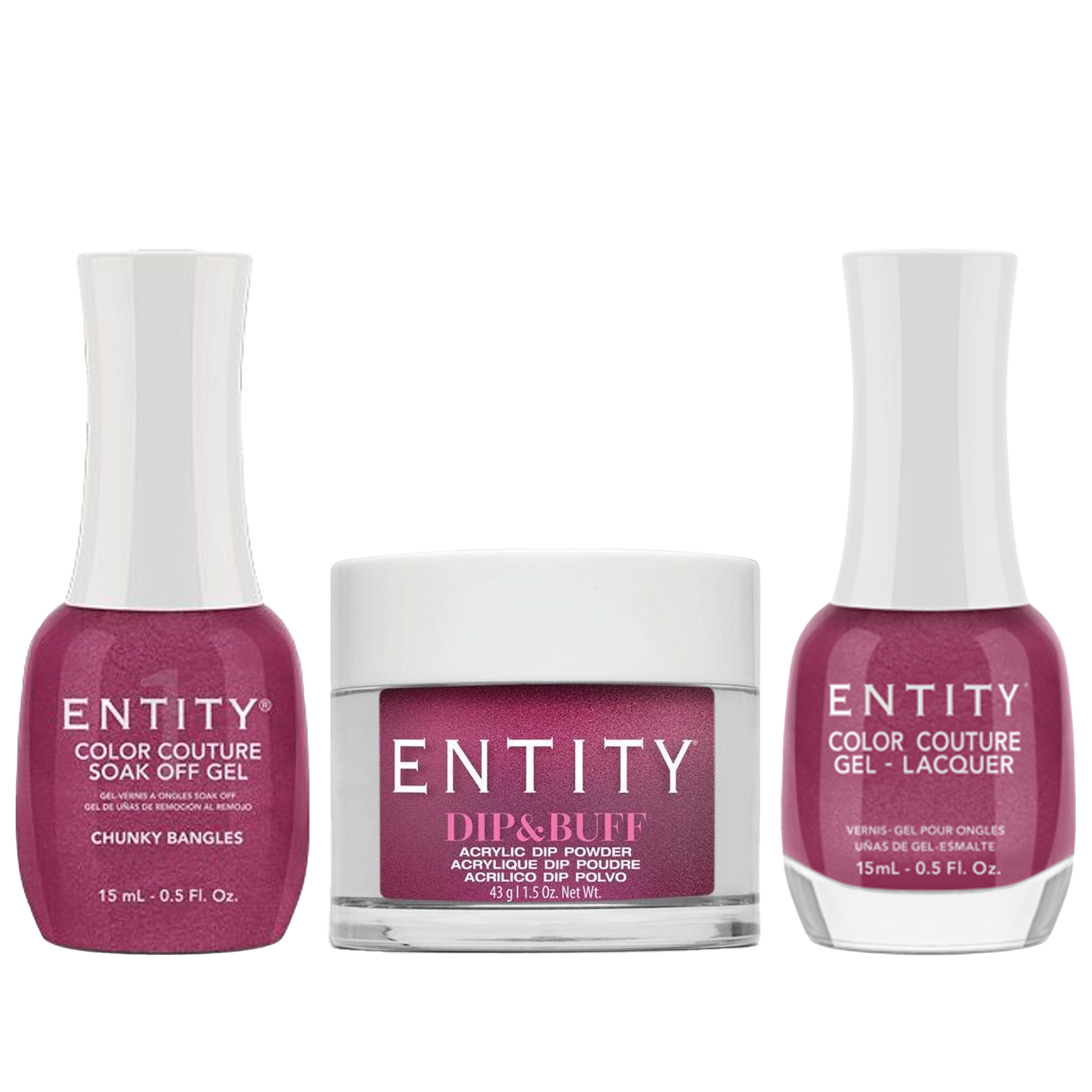 Entity trio - chunky bangles 692 - gel polish