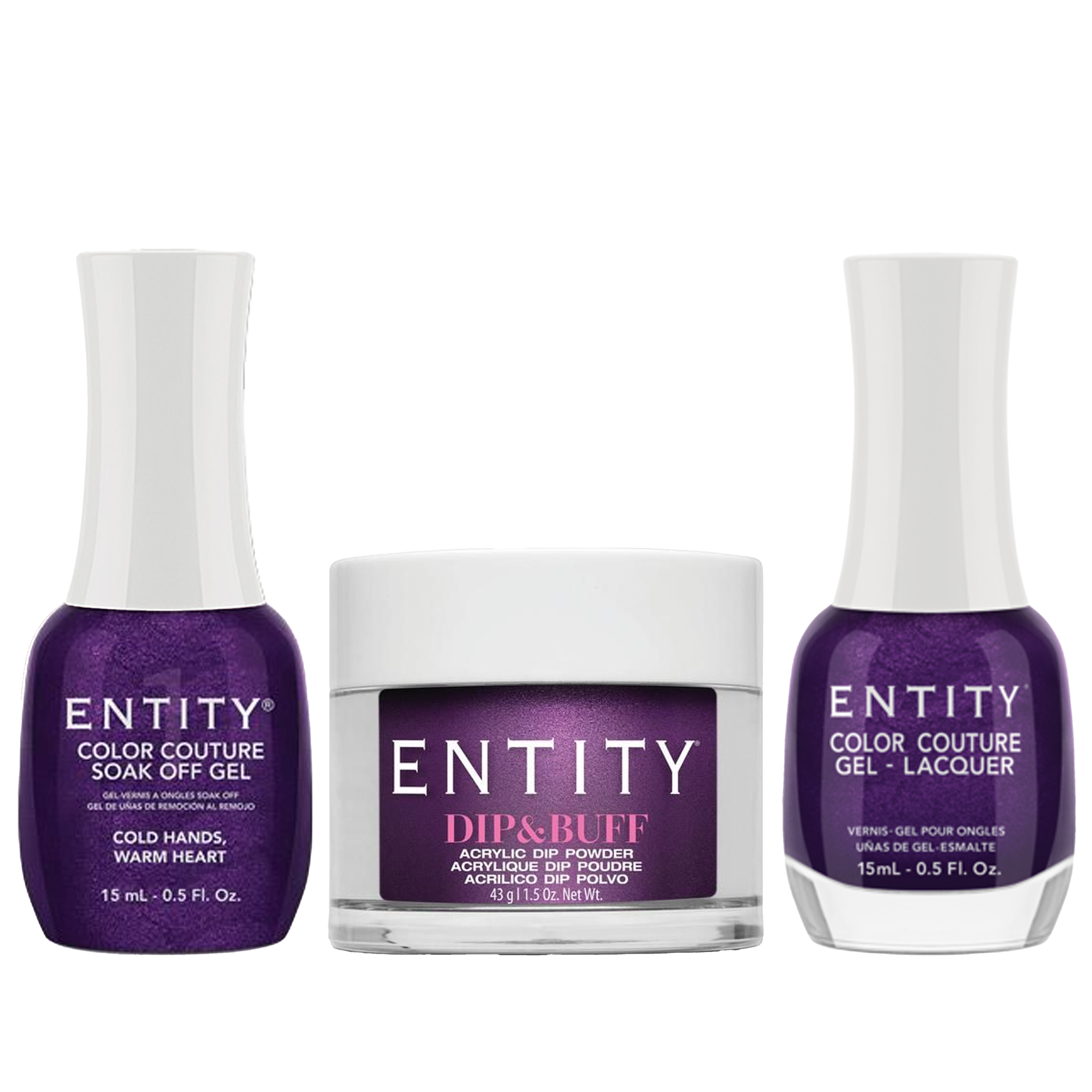 Entity trio - cold hands warm heart 777 - gel polish