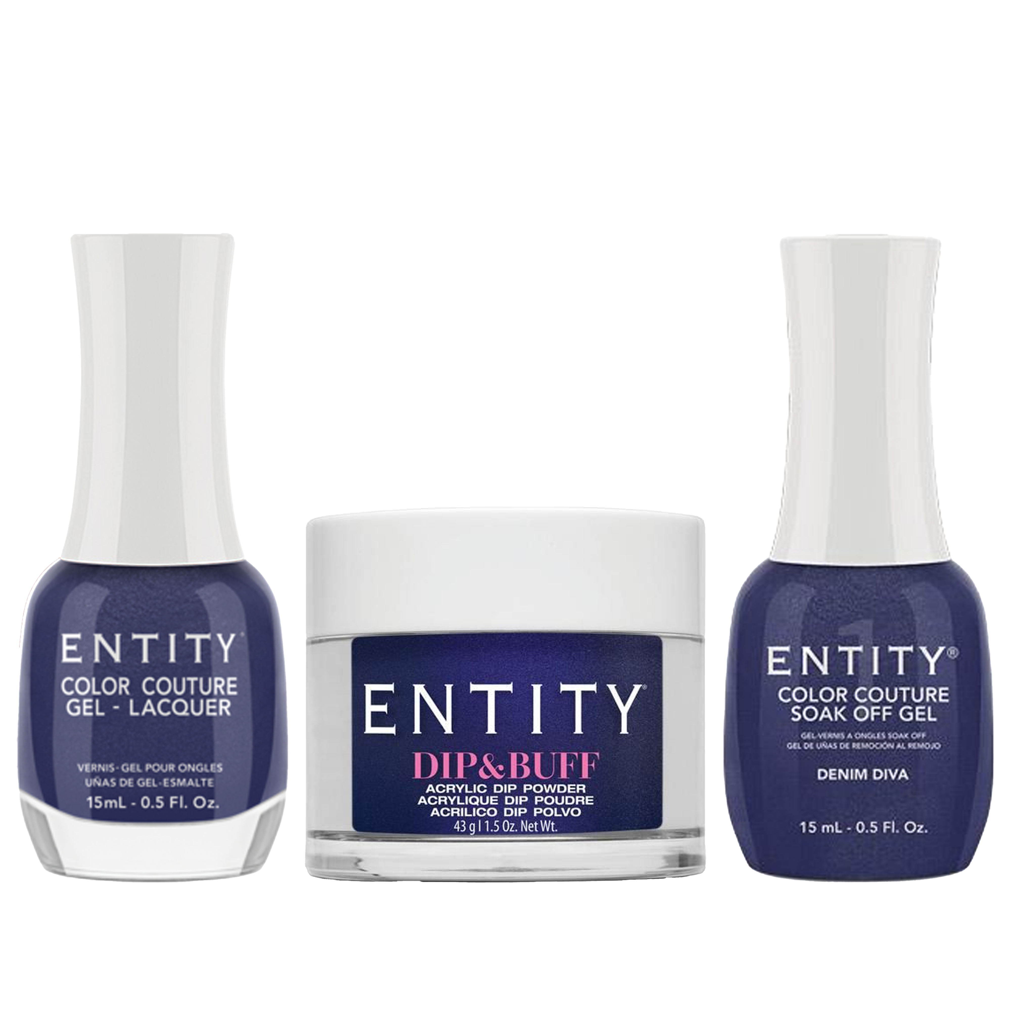 Entity trio - denim diva 297 - gel polish
